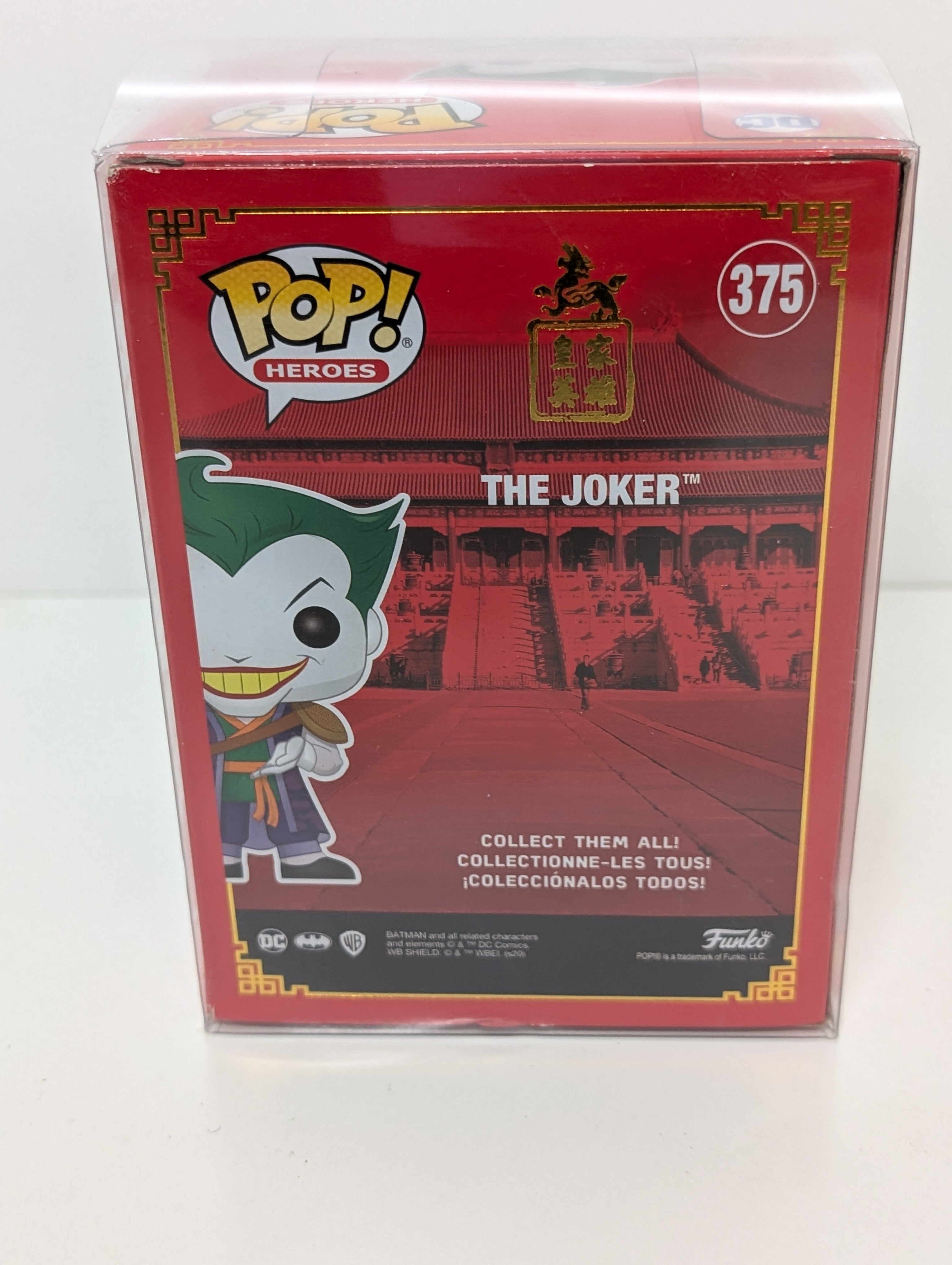 Funko Pop! DC Heroes The Joker #375 Lunar New Year Edition Vinyl Figure (New, Boxed)