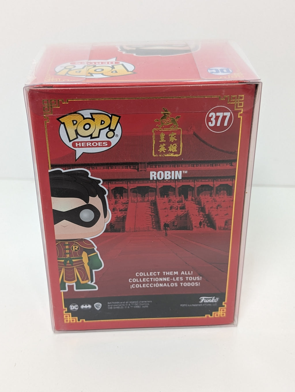 Funko Pop! Heroes DC Robin Vinyl Figure #377 Collectible Display Toy new