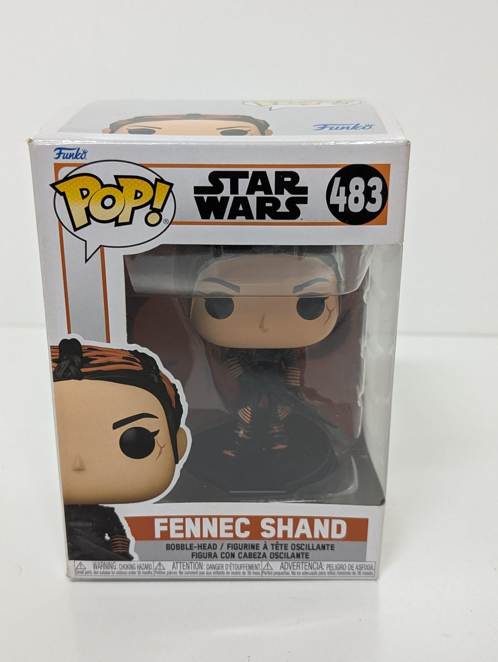 Funko Pop! Star Wars The Mandalorian Fennec Shand Vinyl Bobble-Head Figure #483 New