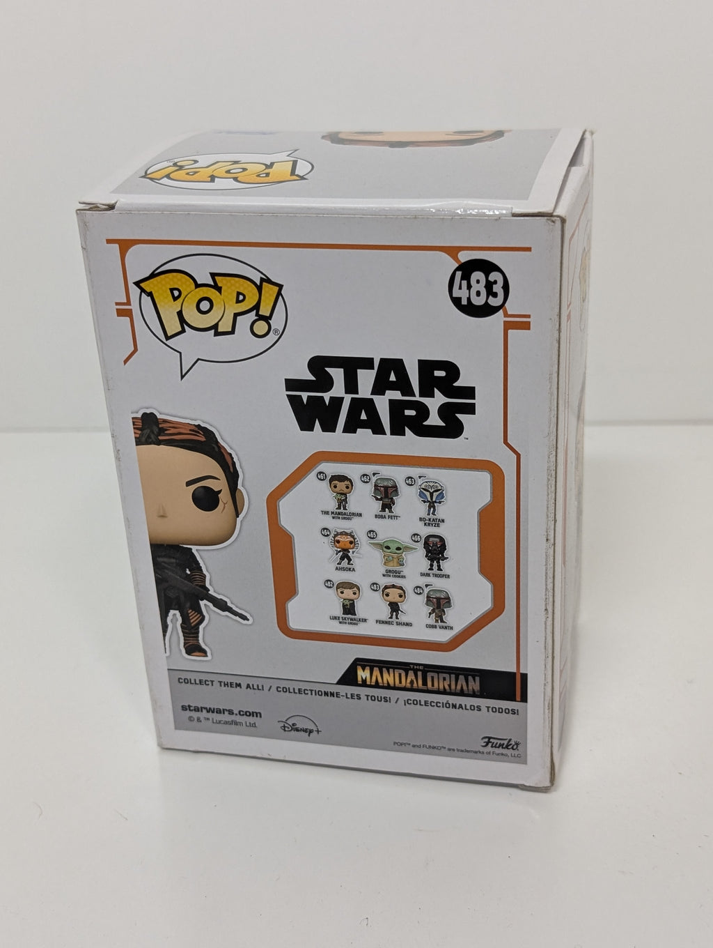 Funko Pop! Star Wars The Mandalorian Fennec Shand Vinyl Bobble-Head Figure #483 New