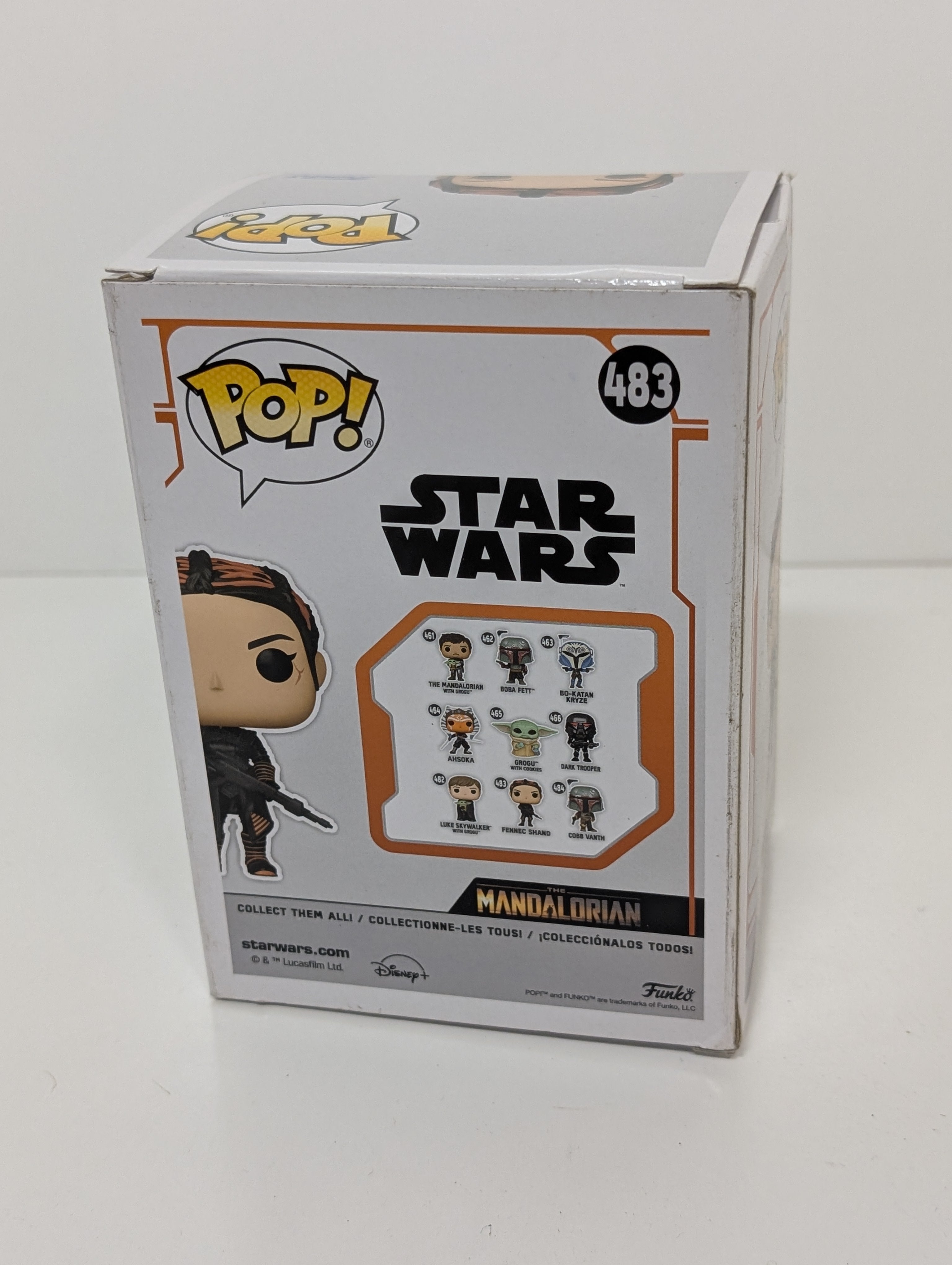 Funko Pop! Star Wars The Mandalorian Fennec Shand Vinyl Bobble-Head Figure #483 New