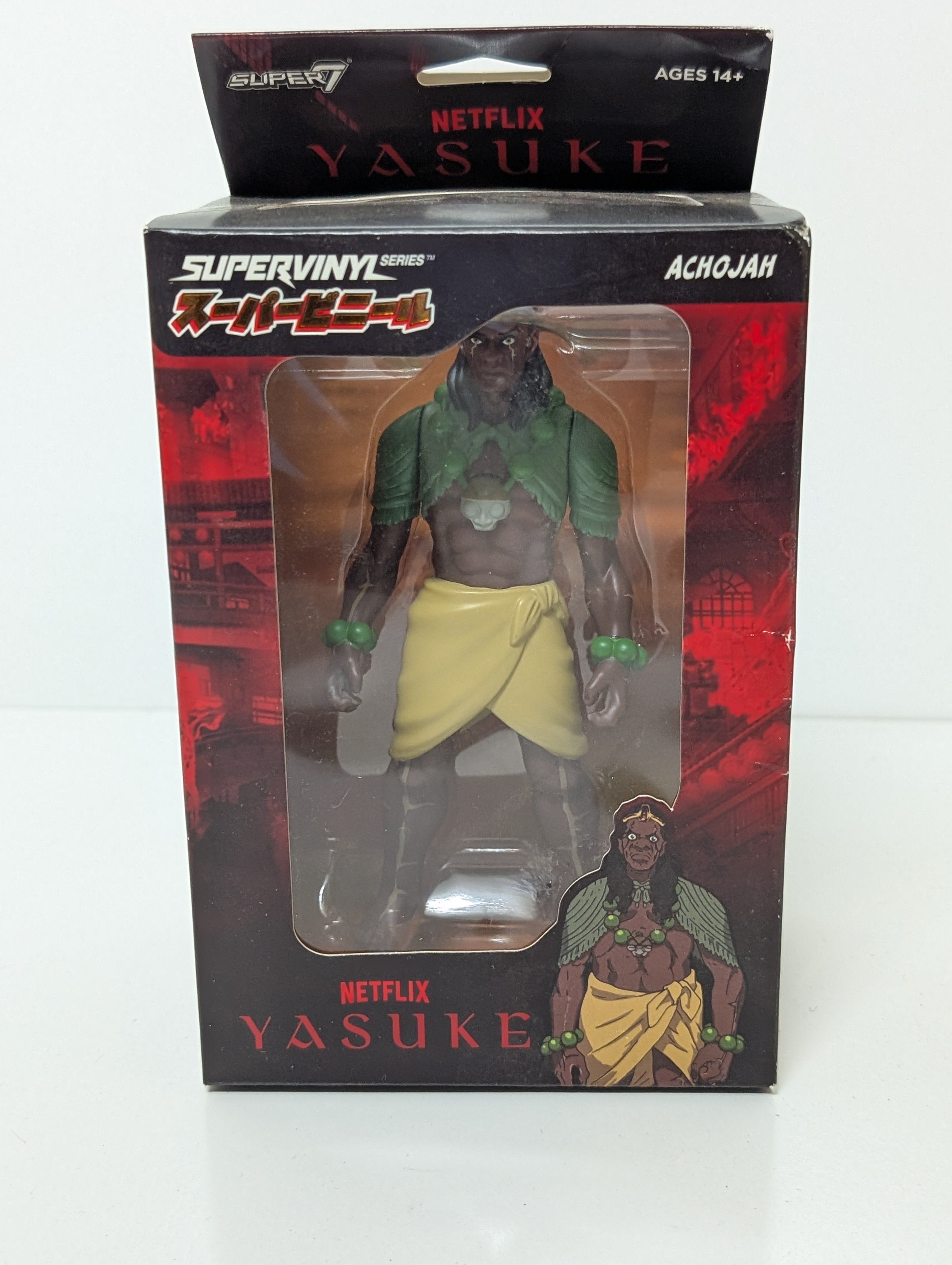 Super7 Netflix Yasuke Achojah 6-Inch Vinyl Figure SuperVinyl Series Wave 1 Collectible