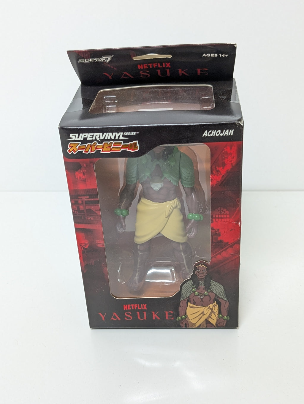 Super7 Netflix Yasuke Achojah 6-Inch Vinyl Figure SuperVinyl Series Wave 1 Collectible