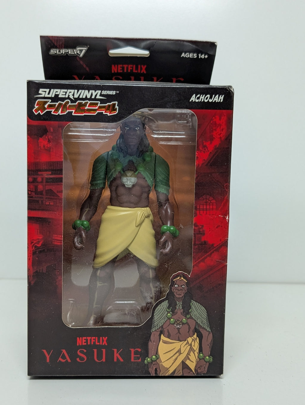 Super7 Netflix Yasuke Achojah 6-Inch Vinyl Figure SuperVinyl Series Wave 1 Collectible