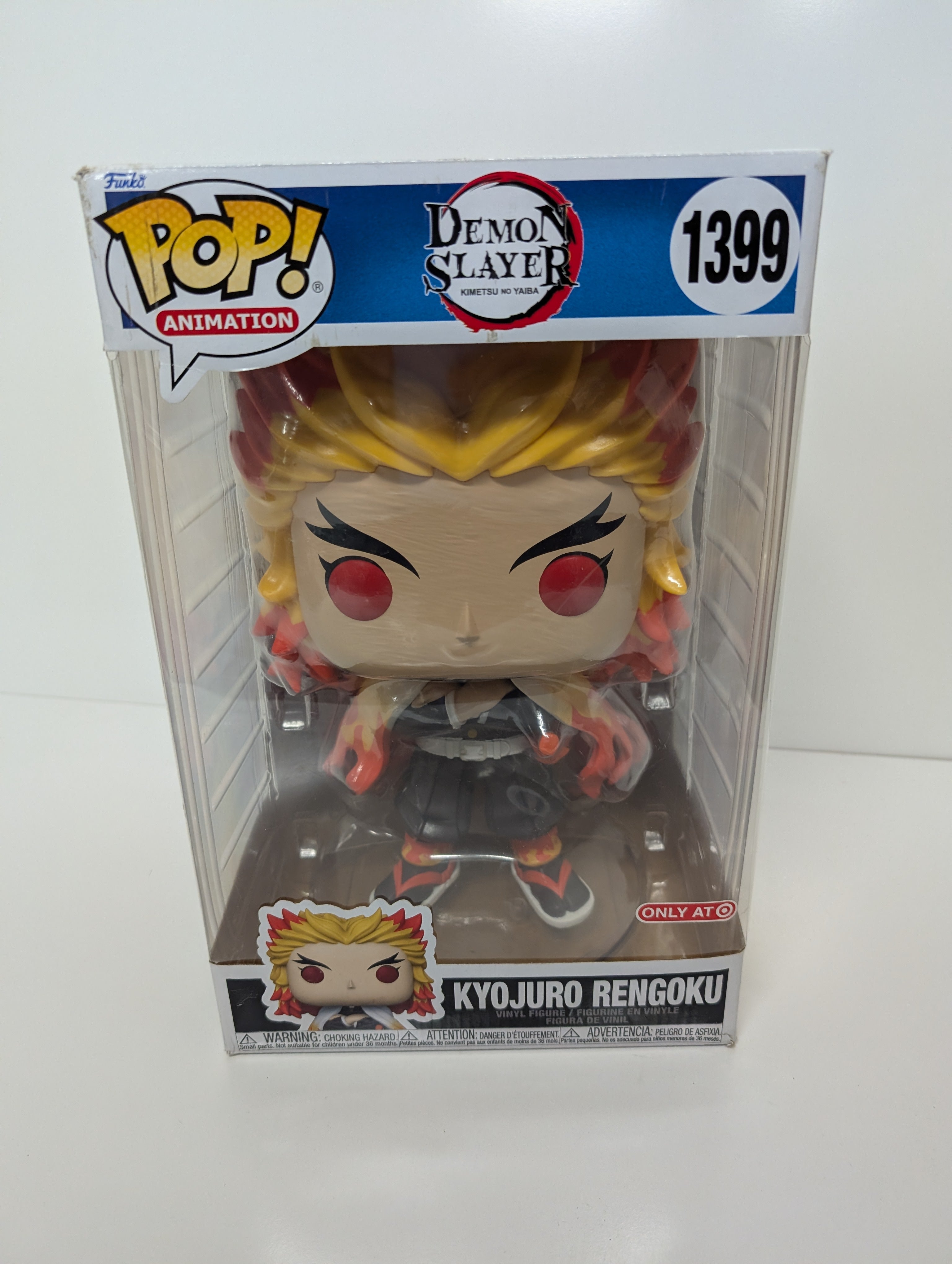 Funko Pop! Animation Demon Slayer Kyojuro Rengoku #1399 Target Exclusive Vinyl Figure (Boxed)