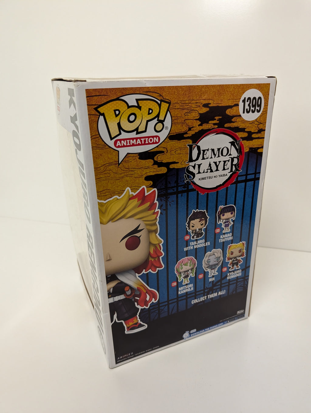 Funko Pop! Animation Demon Slayer Kyojuro Rengoku #1399 Target Exclusive Vinyl Figure (Boxed)