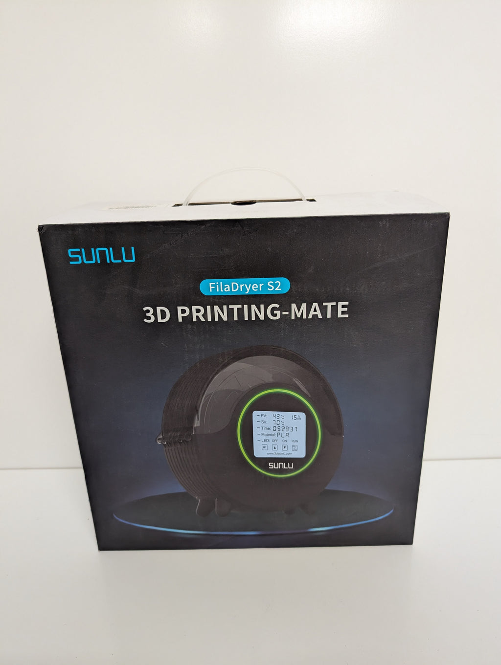 SUNLU FilaDryer S2 3D Printing-Mate Filament Dryer (New in Box)