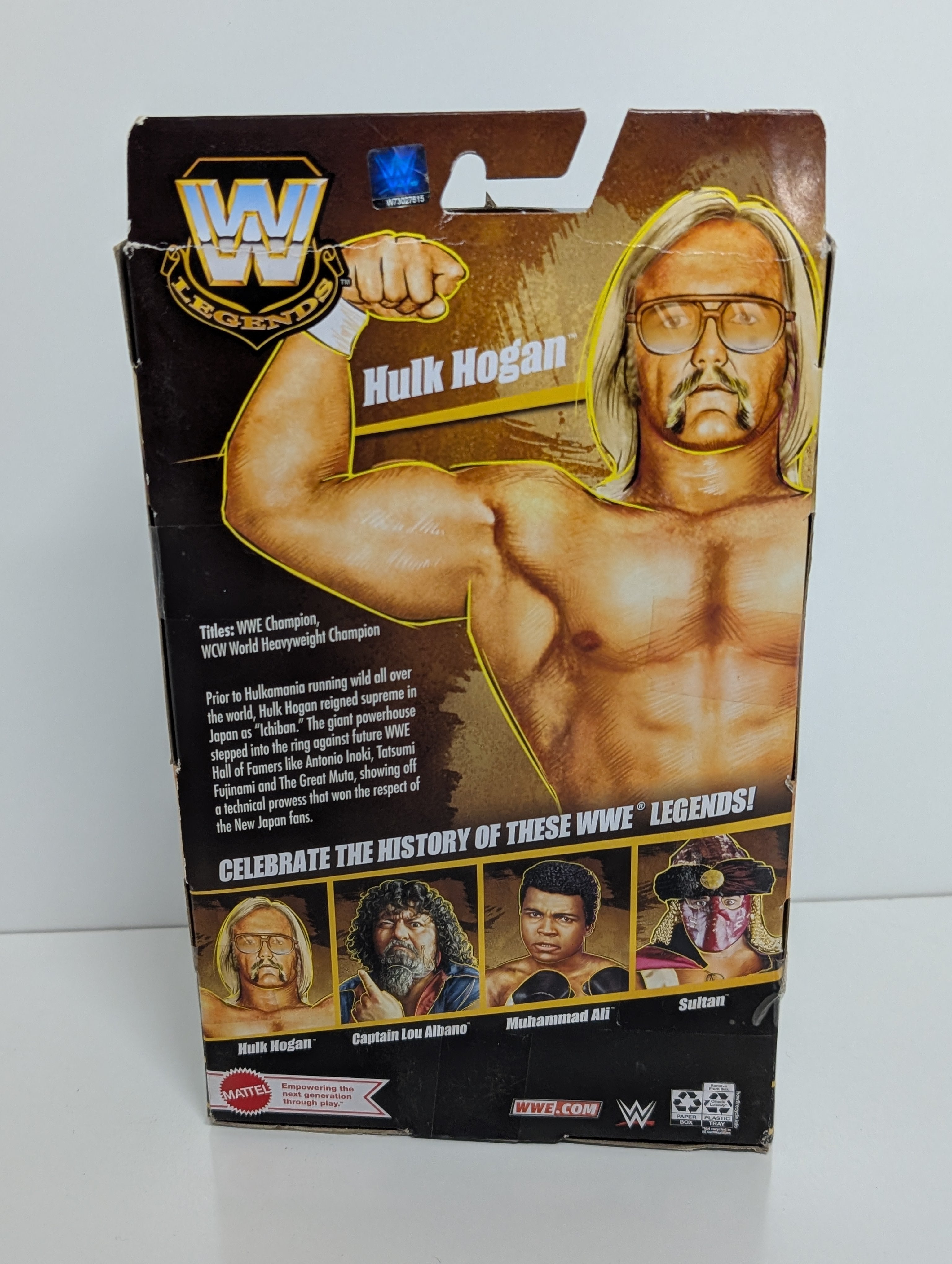 WWE Legends Series 22 Hulk Hogan Elite Collection Mattel Action Figure