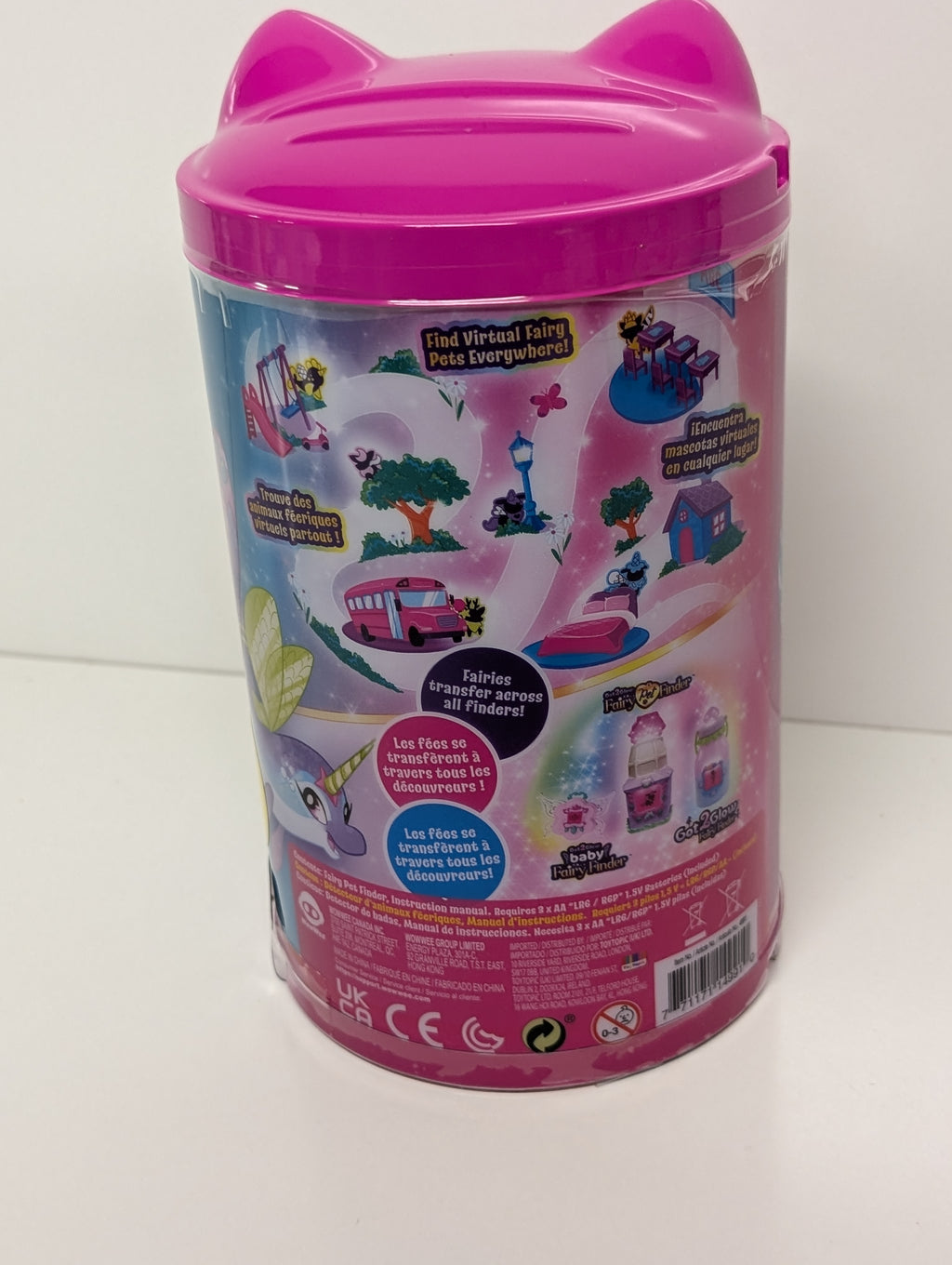 WowWee Got2Glow Fairy Pet Finder Interactive Electronic Toy (Model 4991, Pink)