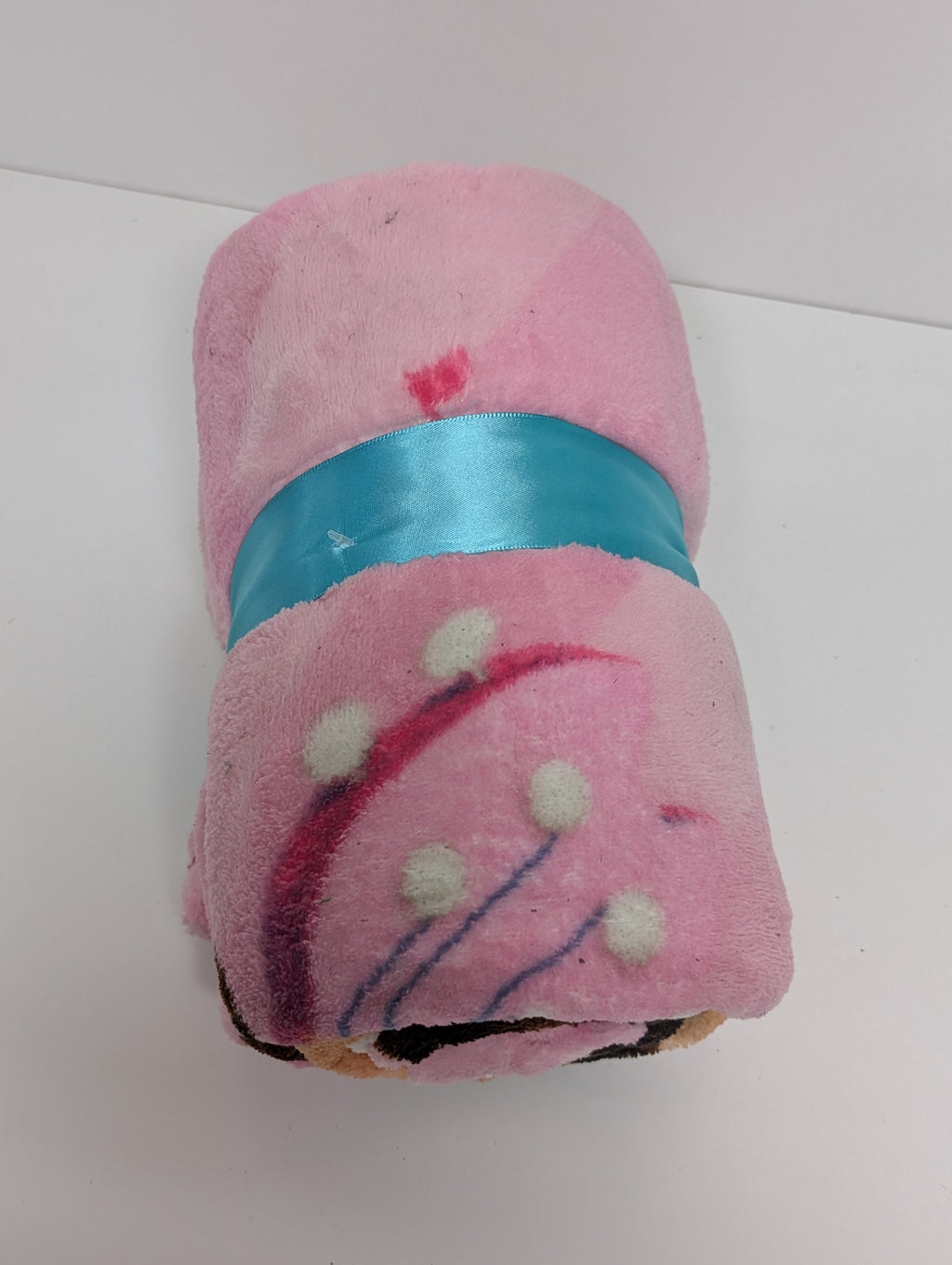 DreamWorks Gabby’s Dollhouse Plush Throw Blanket by Franco Manufacturing (Pink, 100% Polyester)