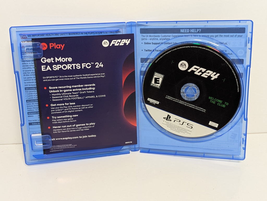 EA Sports FC 24 PlayStation 5 Game (Pre-Owned, Complete with Case & Disc)