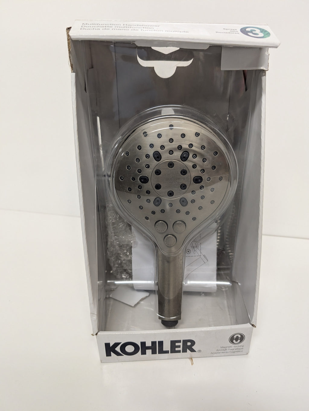Kohler Prosecco Multifunction Handshower Vibrant Brushed Nickel Finish