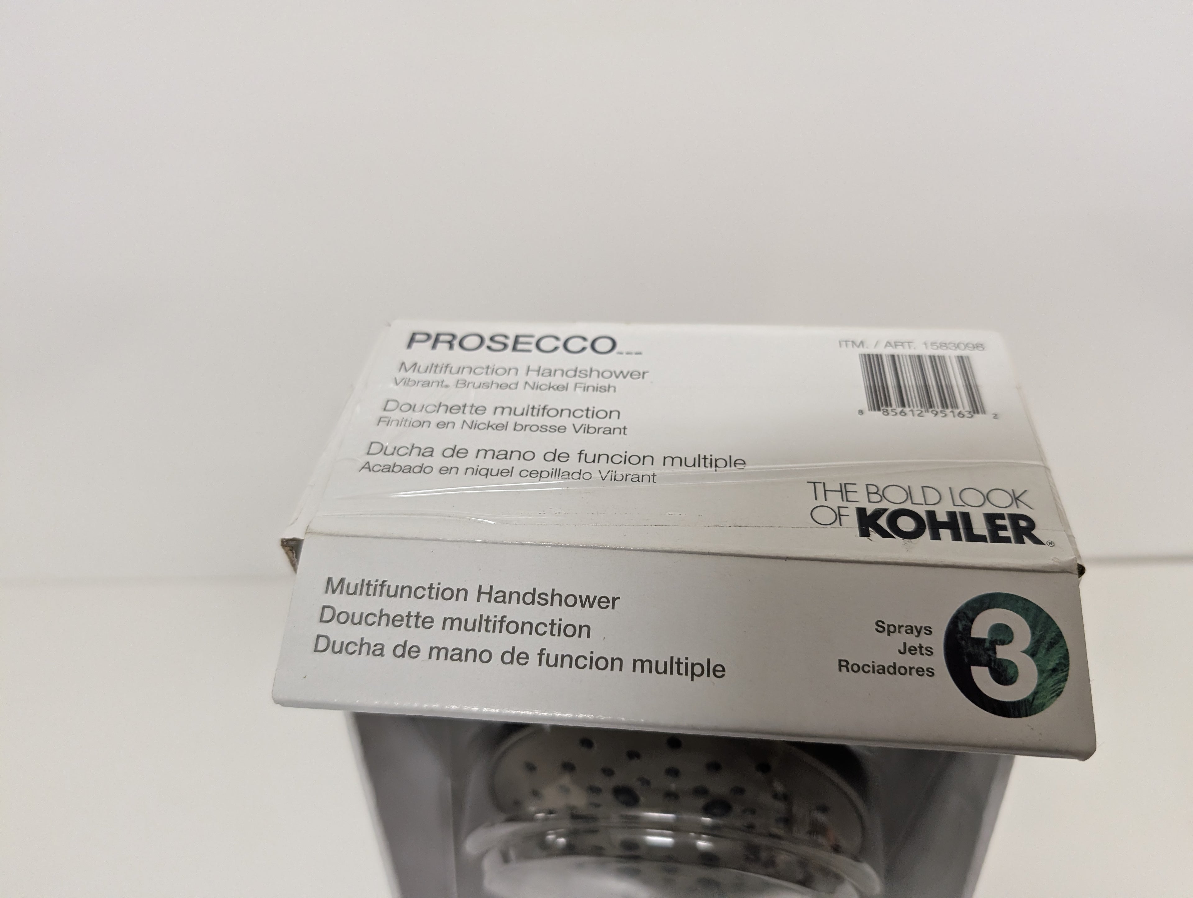 Kohler Prosecco Multifunction Handshower Vibrant Brushed Nickel Finish