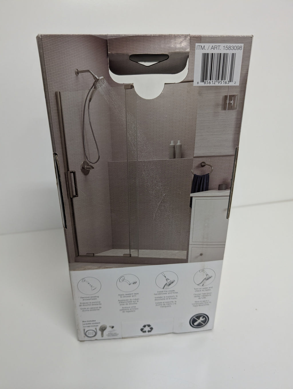 Kohler Prosecco Multifunction Handshower Vibrant Brushed Nickel Finish