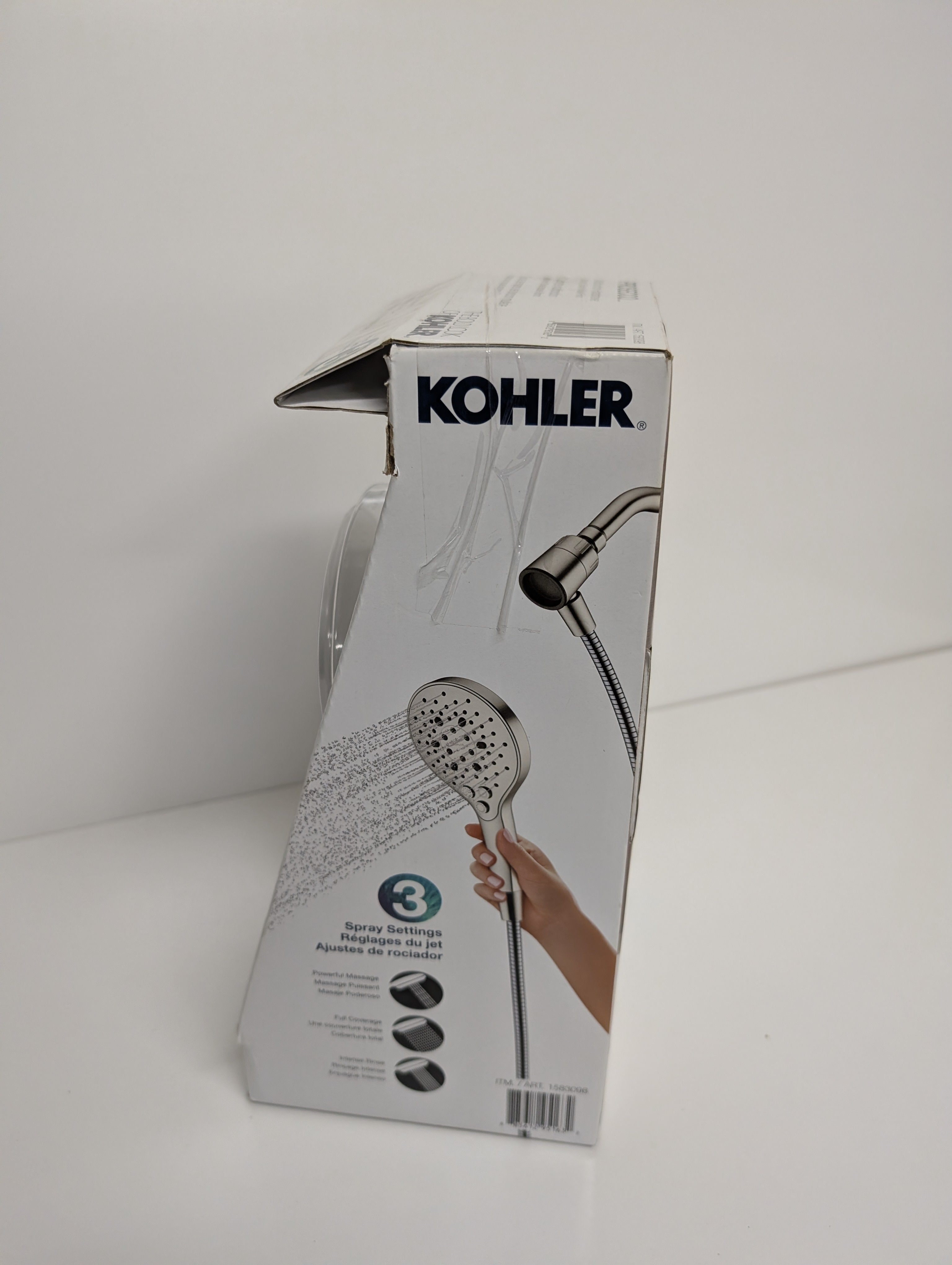 Kohler Prosecco Multifunction Handshower Vibrant Brushed Nickel Finish