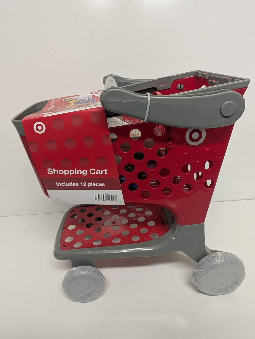 Target Play Shopping Cart with 12 Pretend Food Pieces (Kids Toy, Ages 3+)