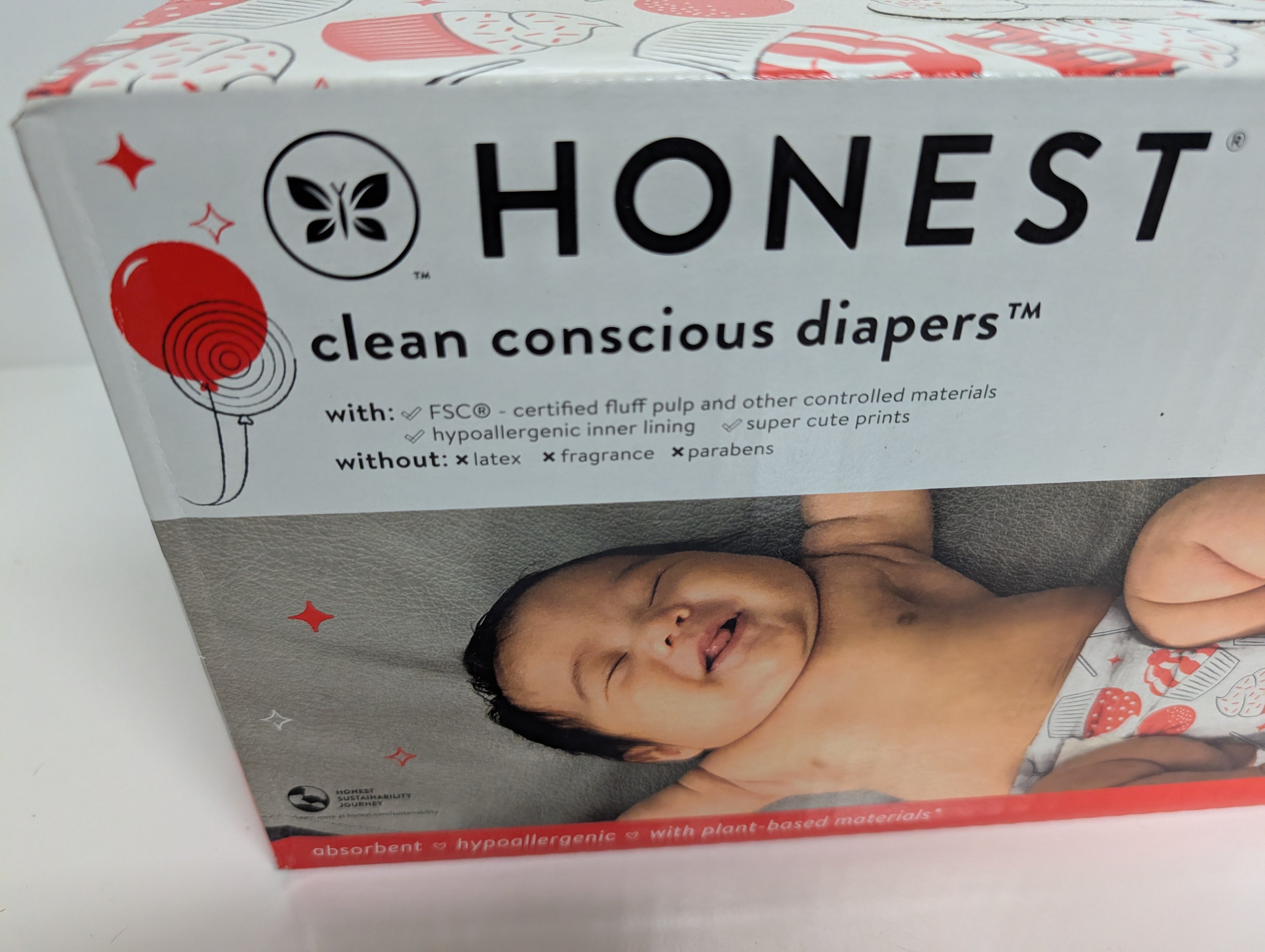 The Honest Company Clean Conscious Diapers – Size 2 (72 Count, Target Exclusive Prints)