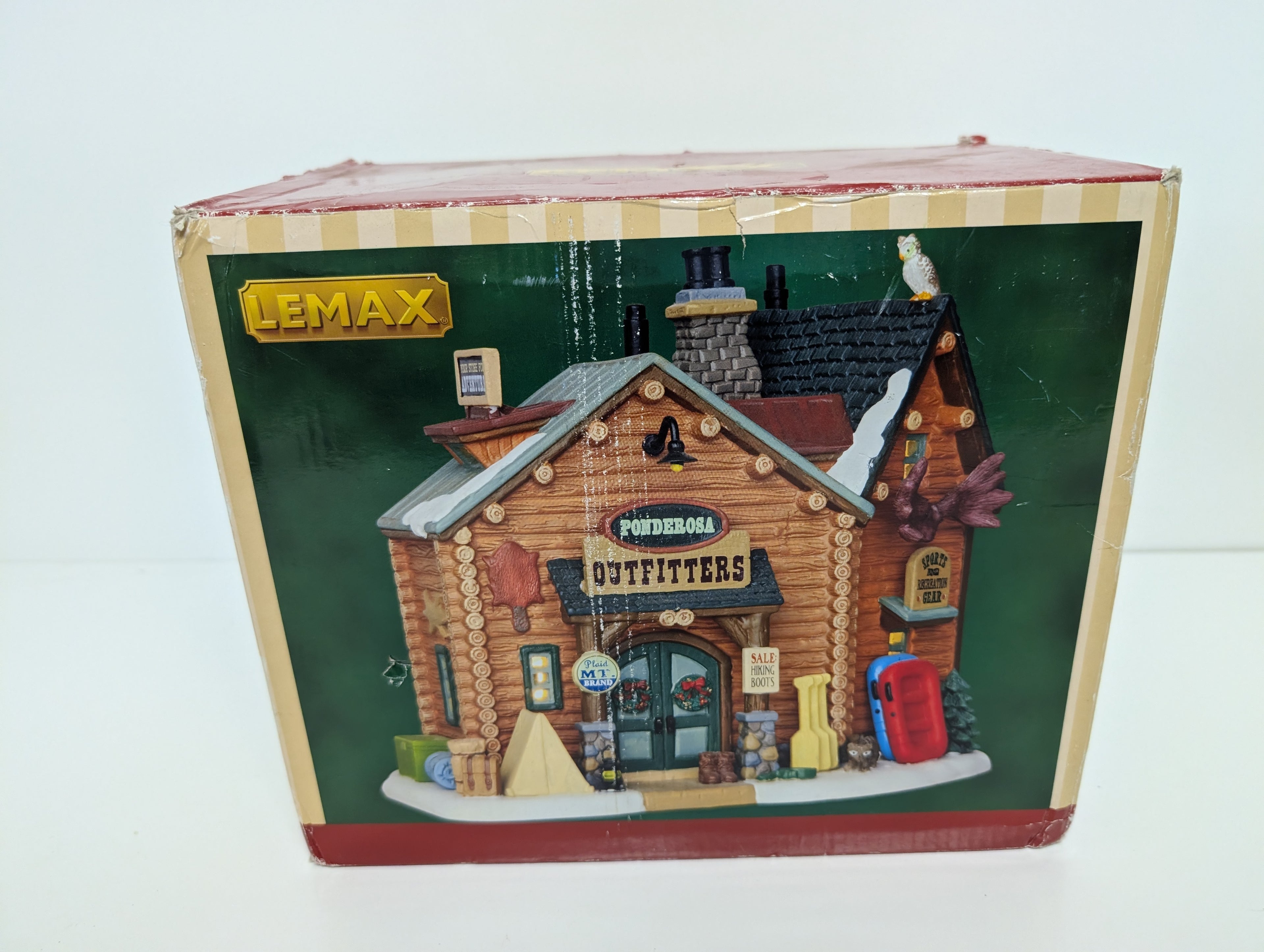 Lemax Ponderosa Outfitters – Porcelain Lighted Building (2016) – Holiday Village Collection