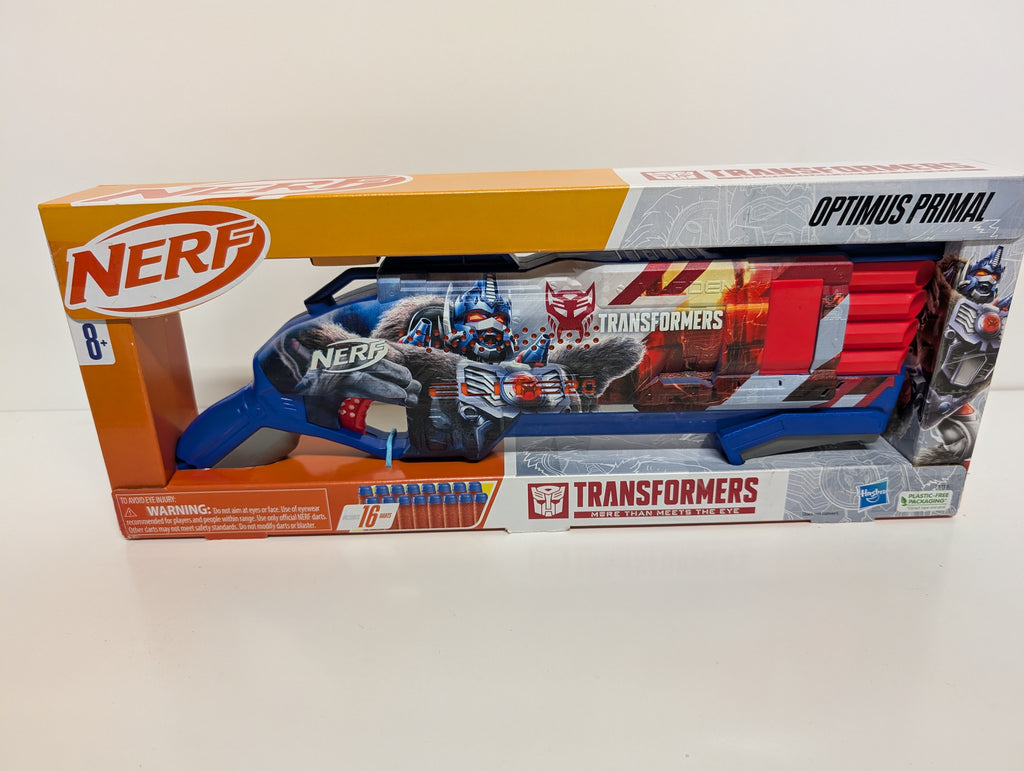 NERF Elite 2.0 Transformers Optimus Primal Dart Blaster – Hasbro Special Edition