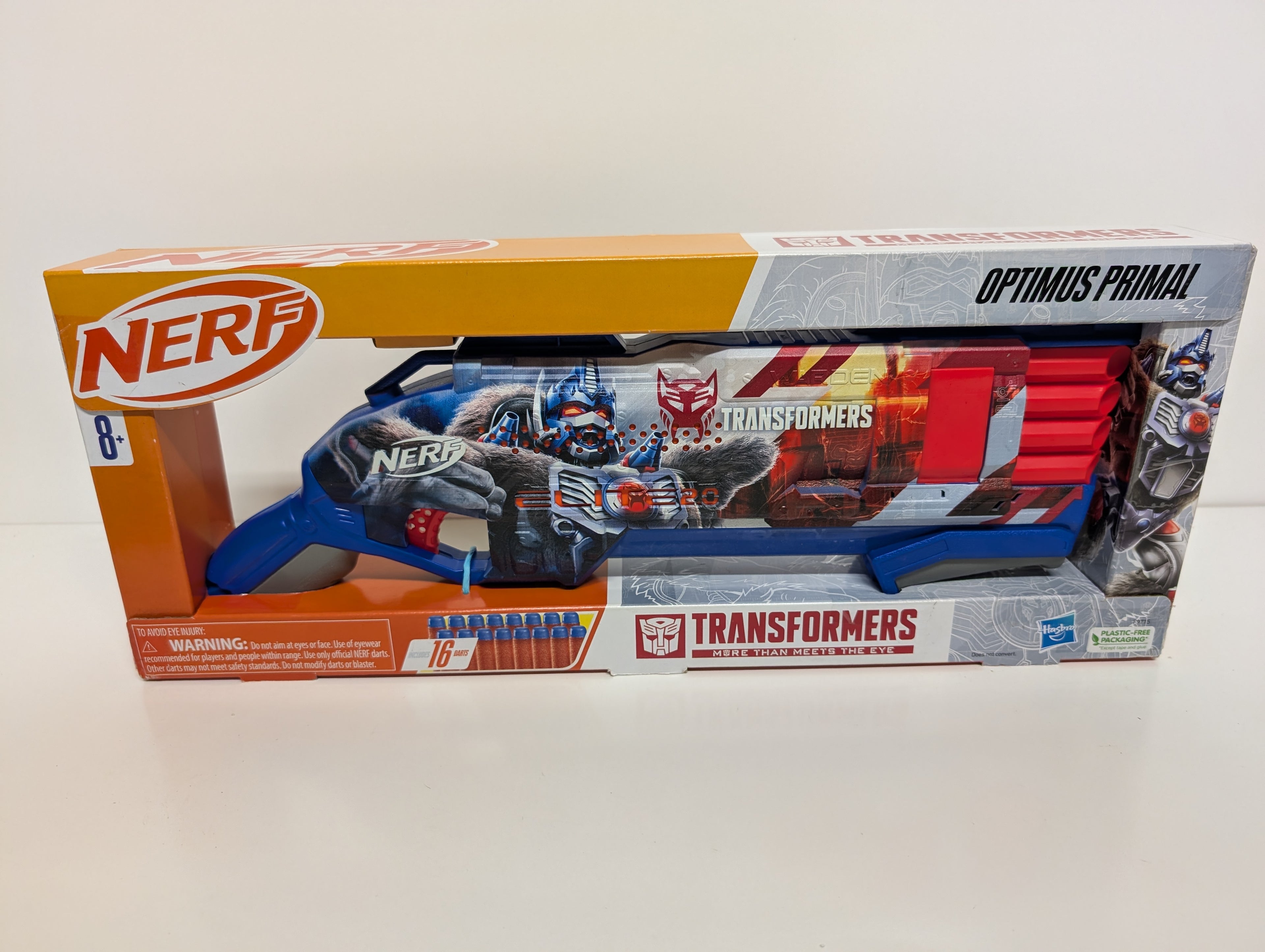 NERF Elite 2.0 Transformers Optimus Primal Dart Blaster – Hasbro Special Edition