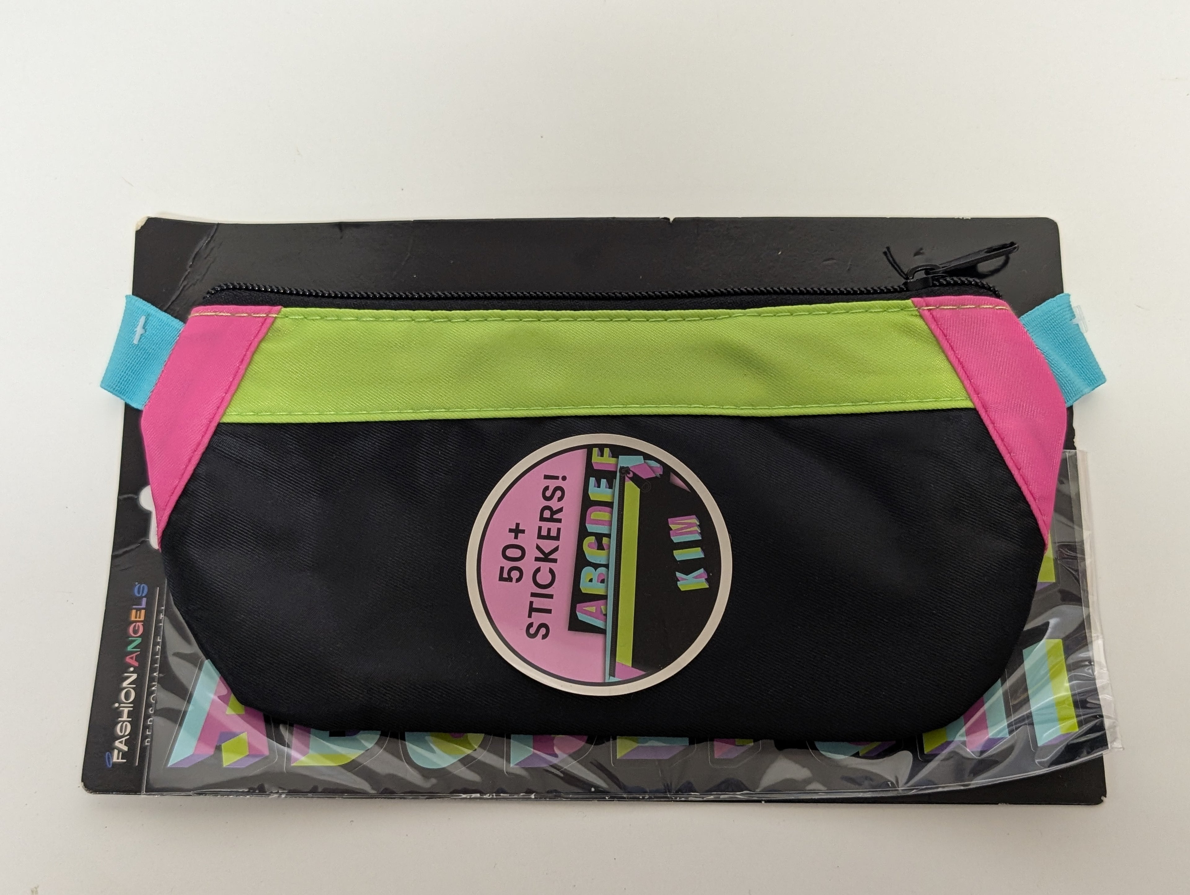 Fashion Angels Personalize It! Arcade Pencil Pouch with 50+ Stickers (2023)