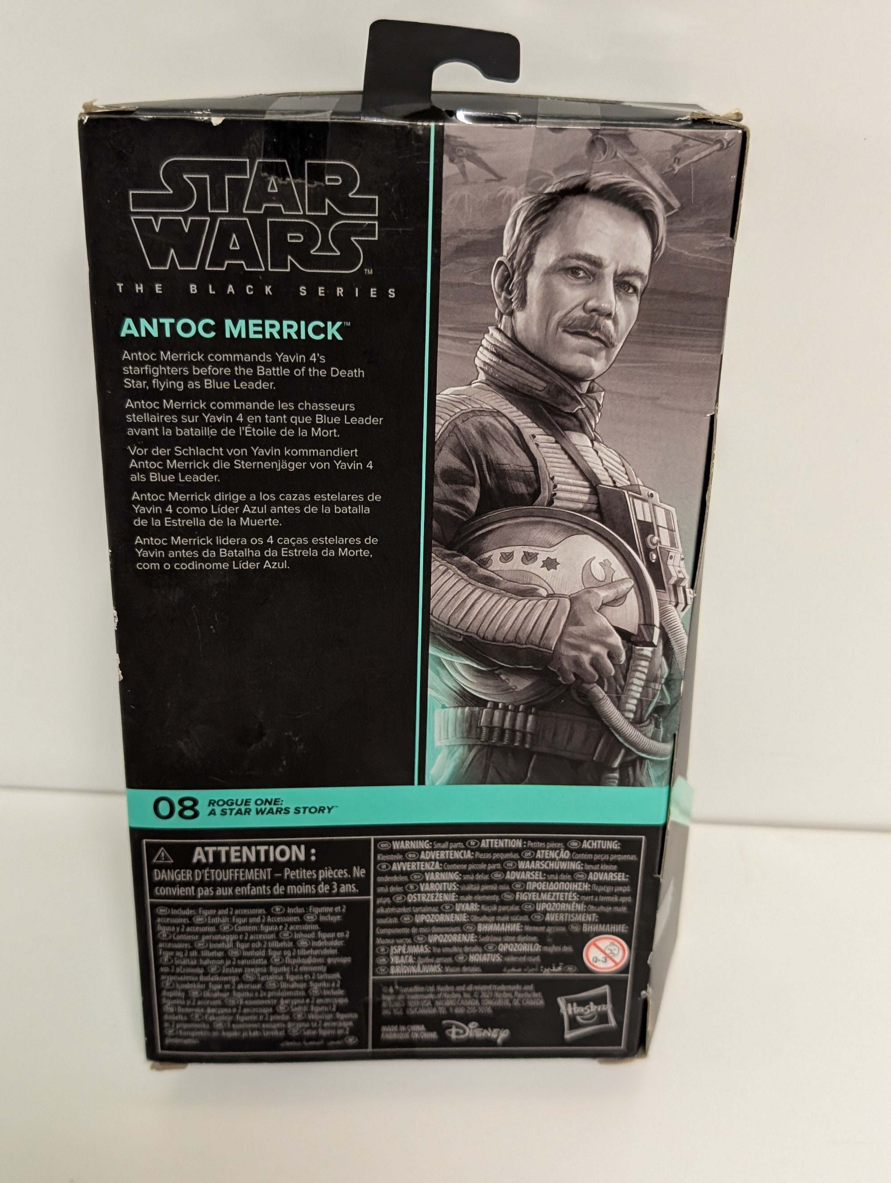 Star Wars The Black Series Antoc Merrick Action Figure – Rogue One: A Star Wars Story (Hasbro 2021)