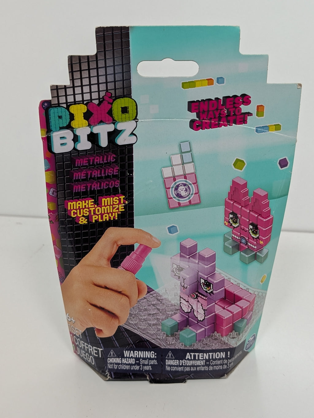 PixoBitz Metallic Creation Set – Make, Mist, Customize & Play (Spin Master 2022)
