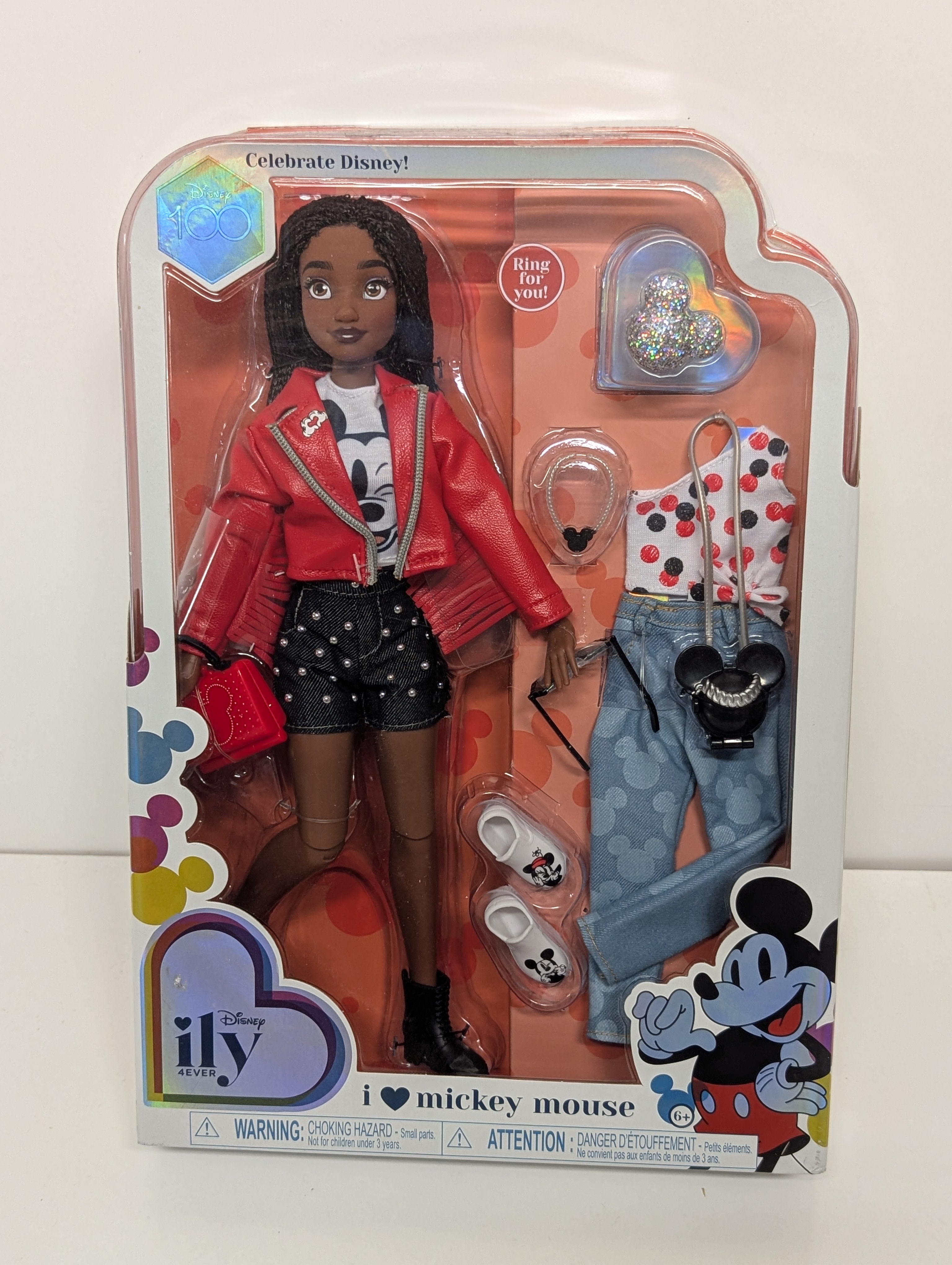 Disney iLY 4EVER Doll – I ❤️ Mickey Mouse Fashion Set (Disney 100 Celebration Edition)