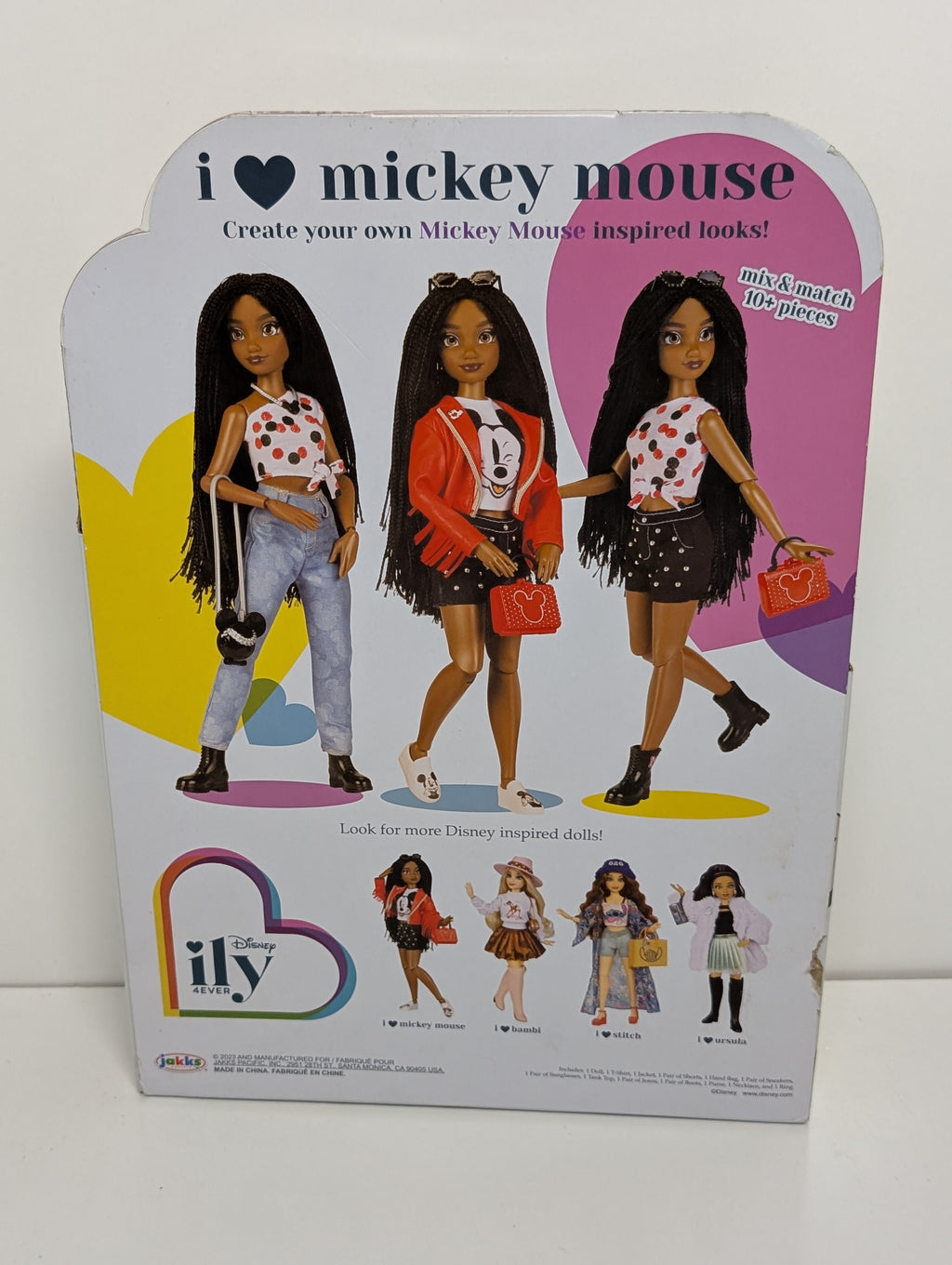 Disney iLY 4EVER Doll – I ❤️ Mickey Mouse Fashion Set (Disney 100 Celebration Edition)
