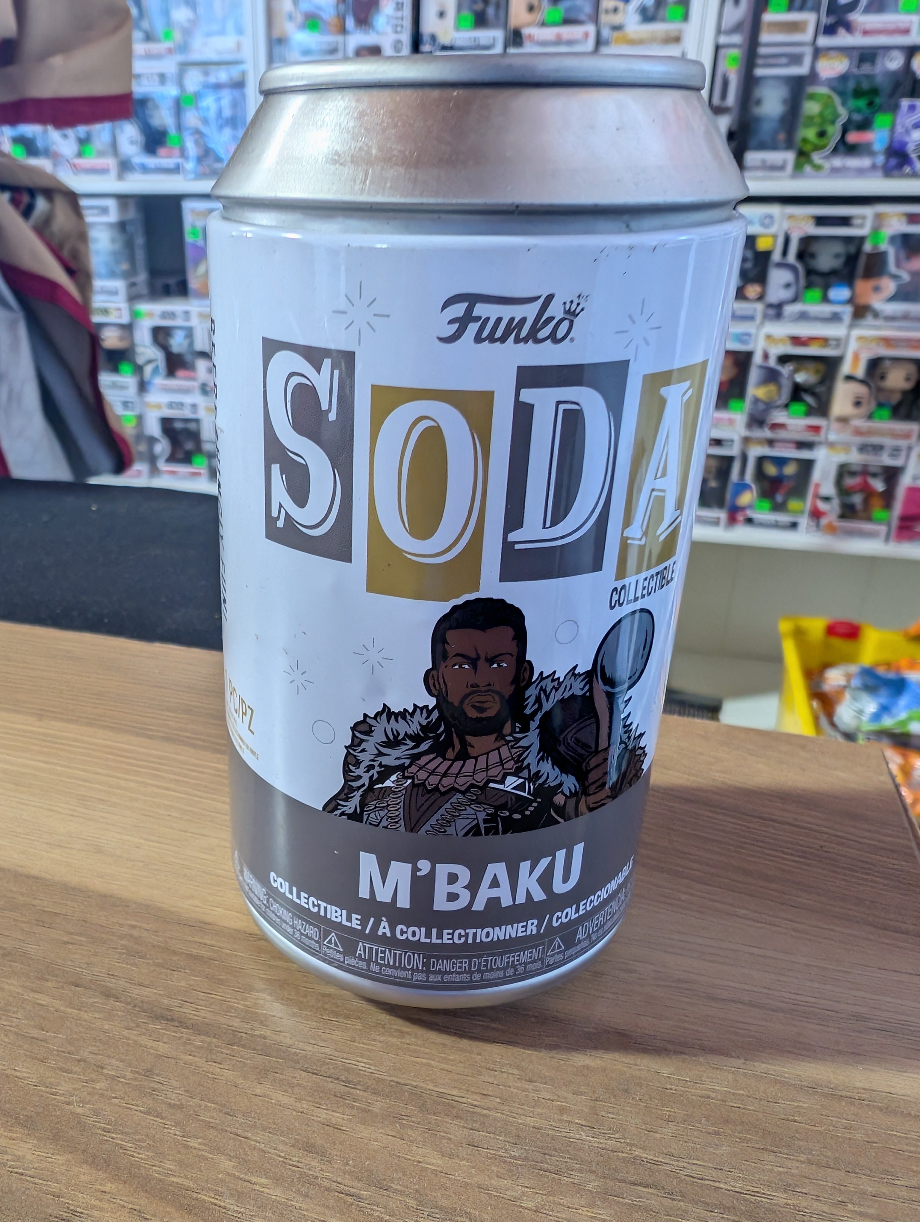 Funko Vinyl Soda M’Baku Marvel Black Panther Wakanda Forever Collectible Figure