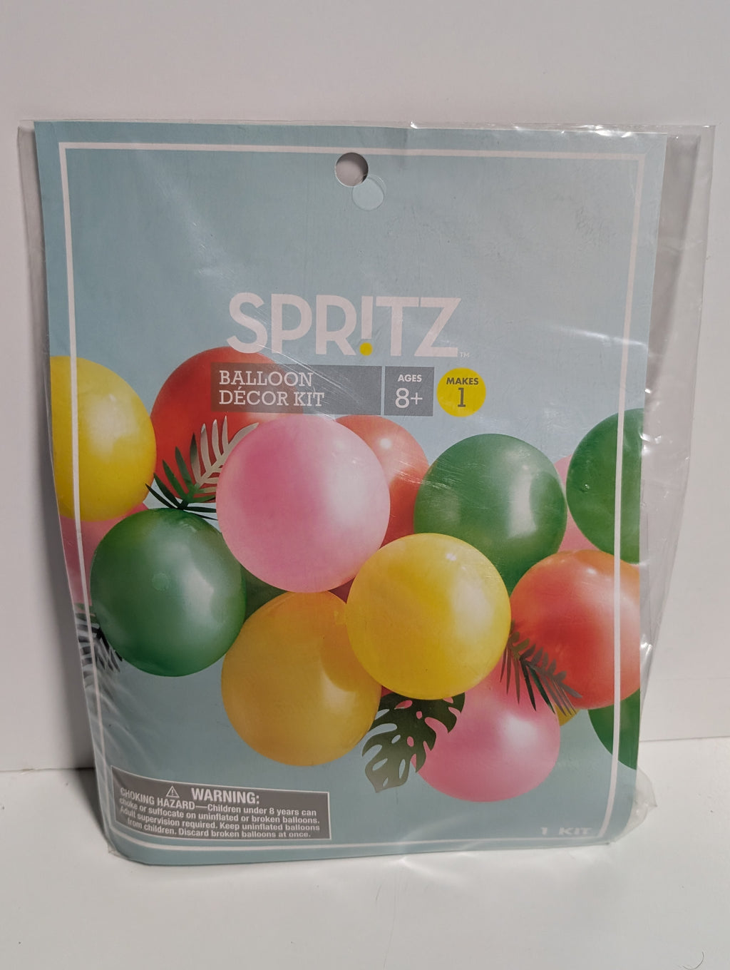 Spritz Balloon Decor Kit Tropical Party Supplies Colorful Leaf Theme Collectible Set