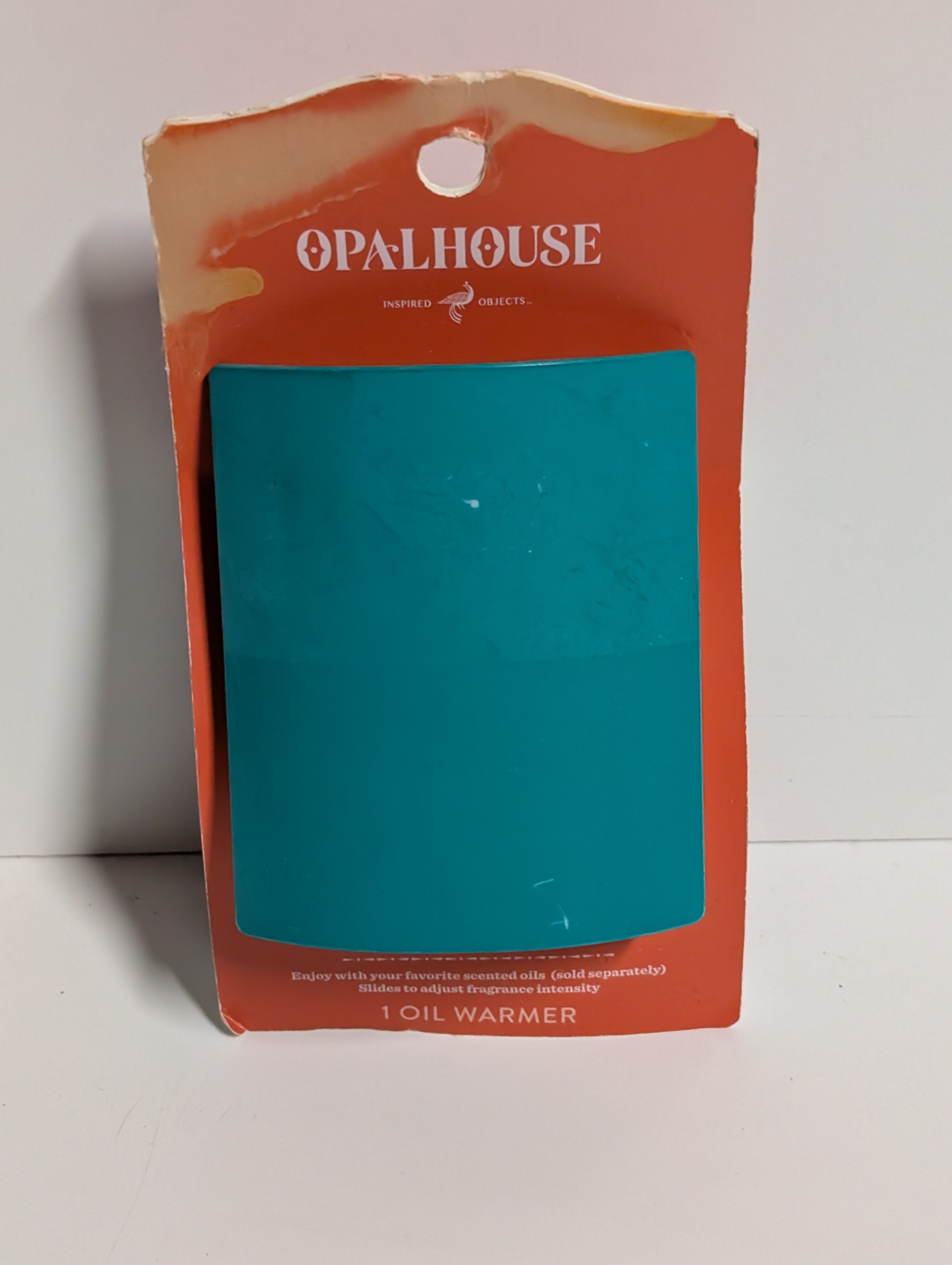 Opalhouse Electric Oil Warmer Teal Plug-In Fragrance Diffuser Home Scent Decor