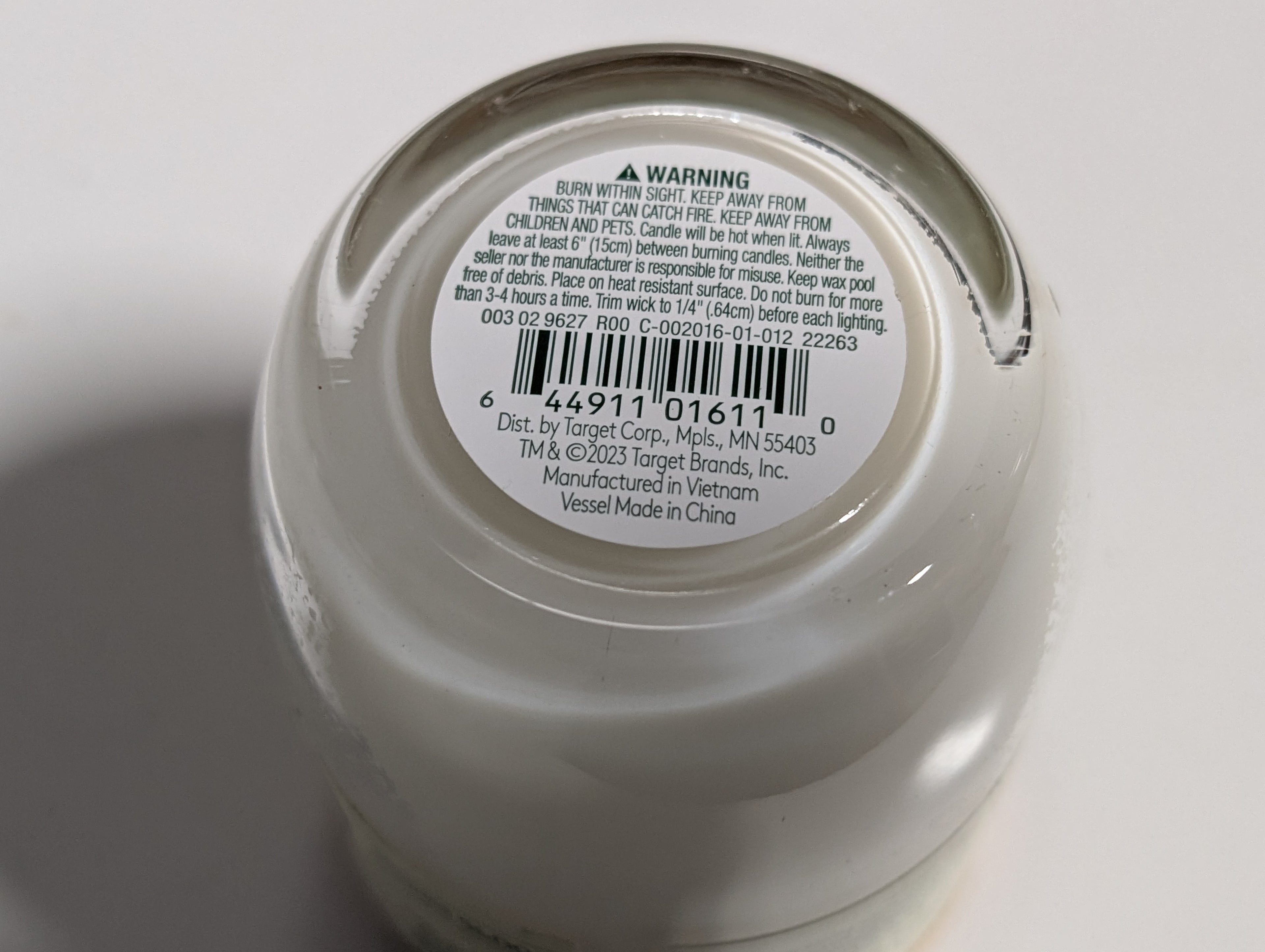 Everspring Rosewater and Mint Soy Wax Candle Seasonal Scent Glass Jar Wooden Lid