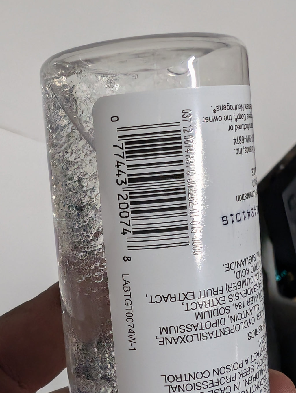 Up and Up Oil Free Eye Makeup Remover 5.5 Ounce Gentle Waterproof Cleanser Bottle