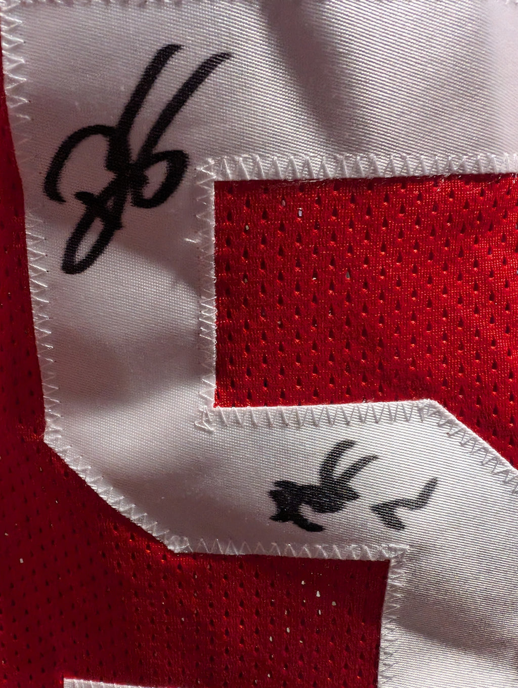 Ralph Sampson #50 Autograph Signed Basketball Jersey Beckett Witness Authenticated