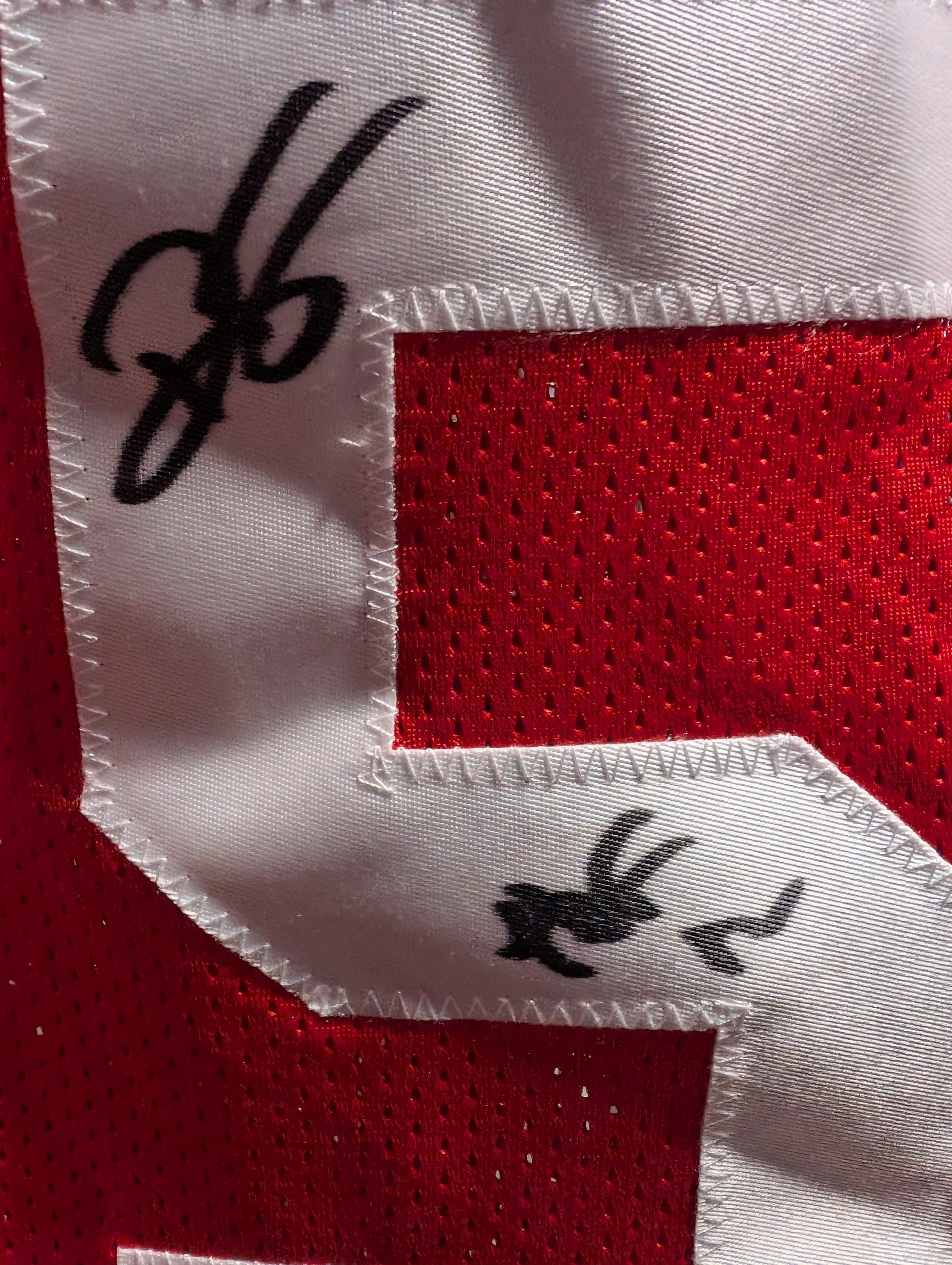 Ralph Sampson #50 Autograph Signed Basketball Jersey Beckett Witness Authenticated