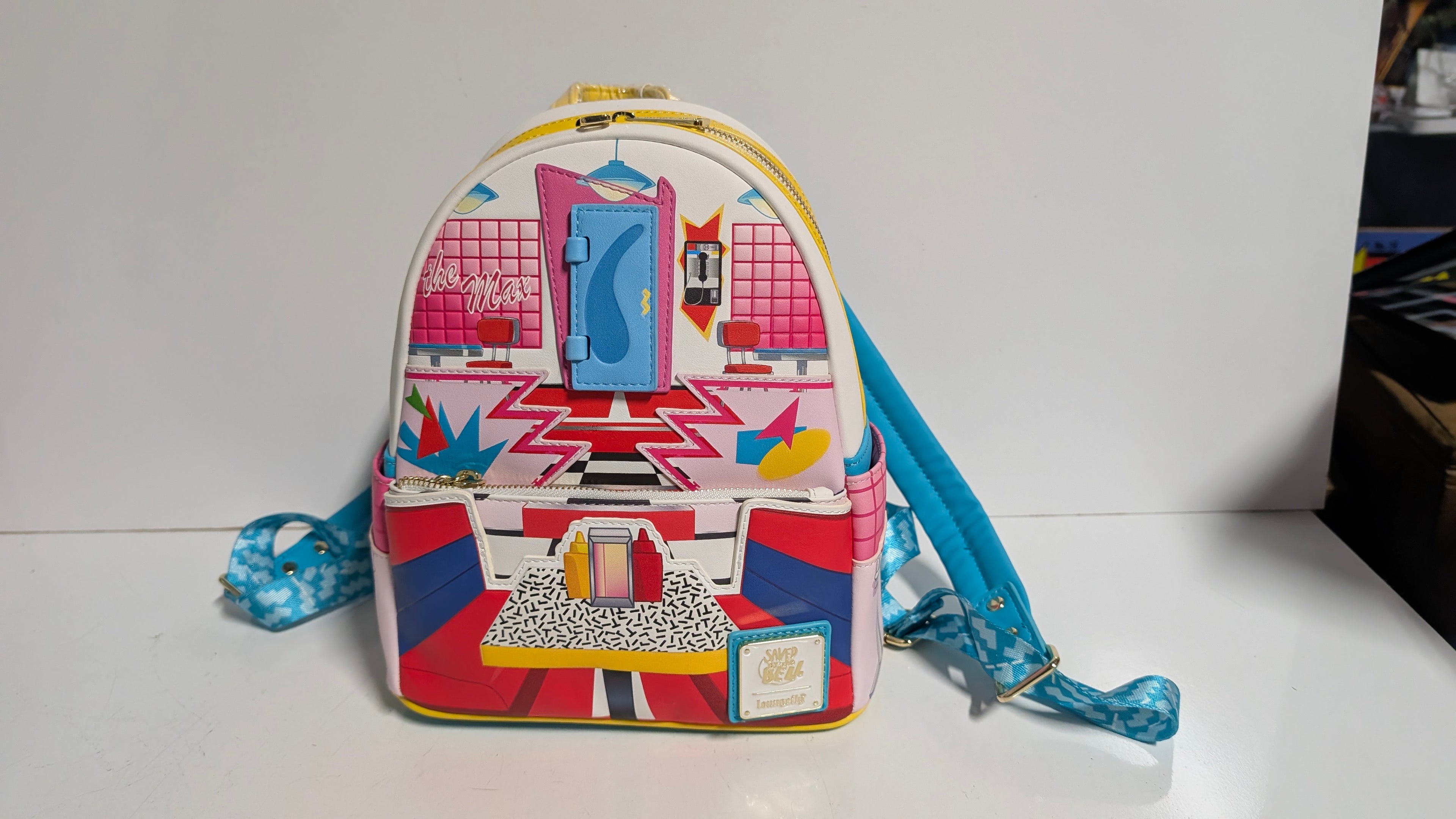 Universal Loungefly Saved By The Bell Mini Backpack Faux Leather Collectible