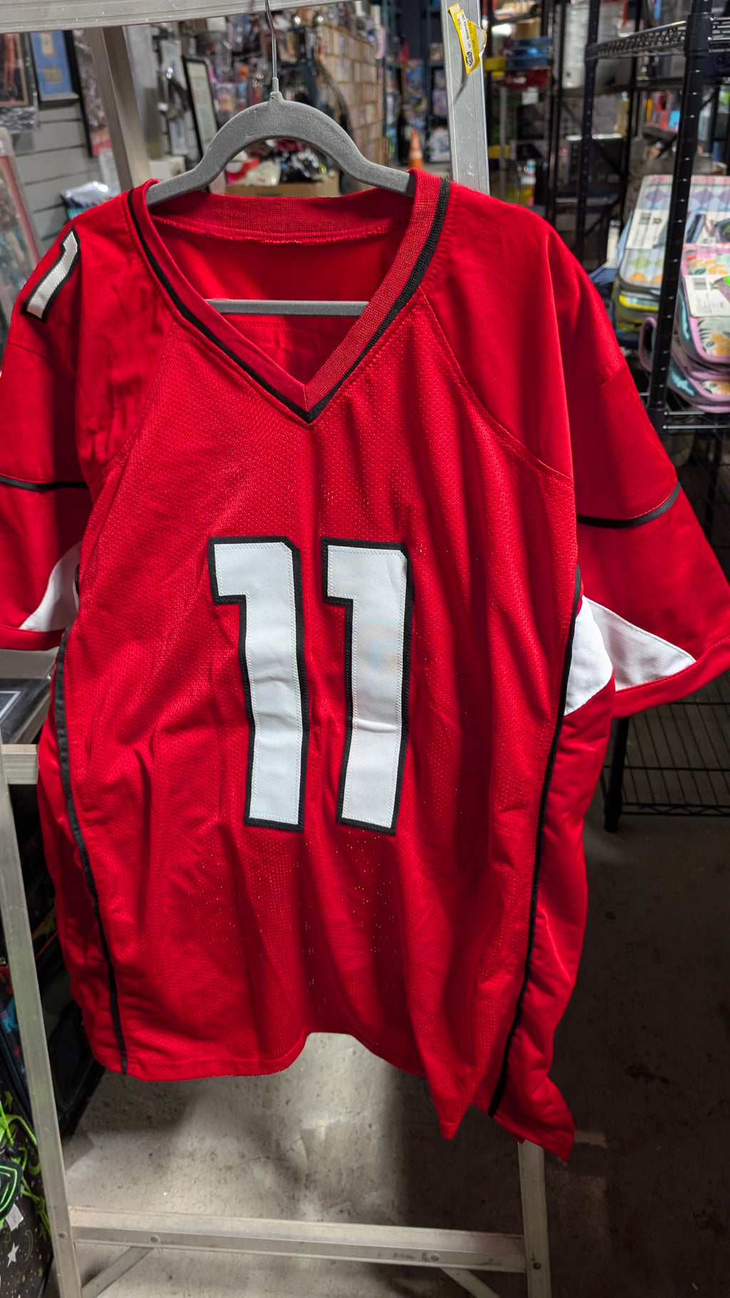 Arizona Cardinals Larry Fitzgerald 11 NFL Football Jersey Red Team Style XL
