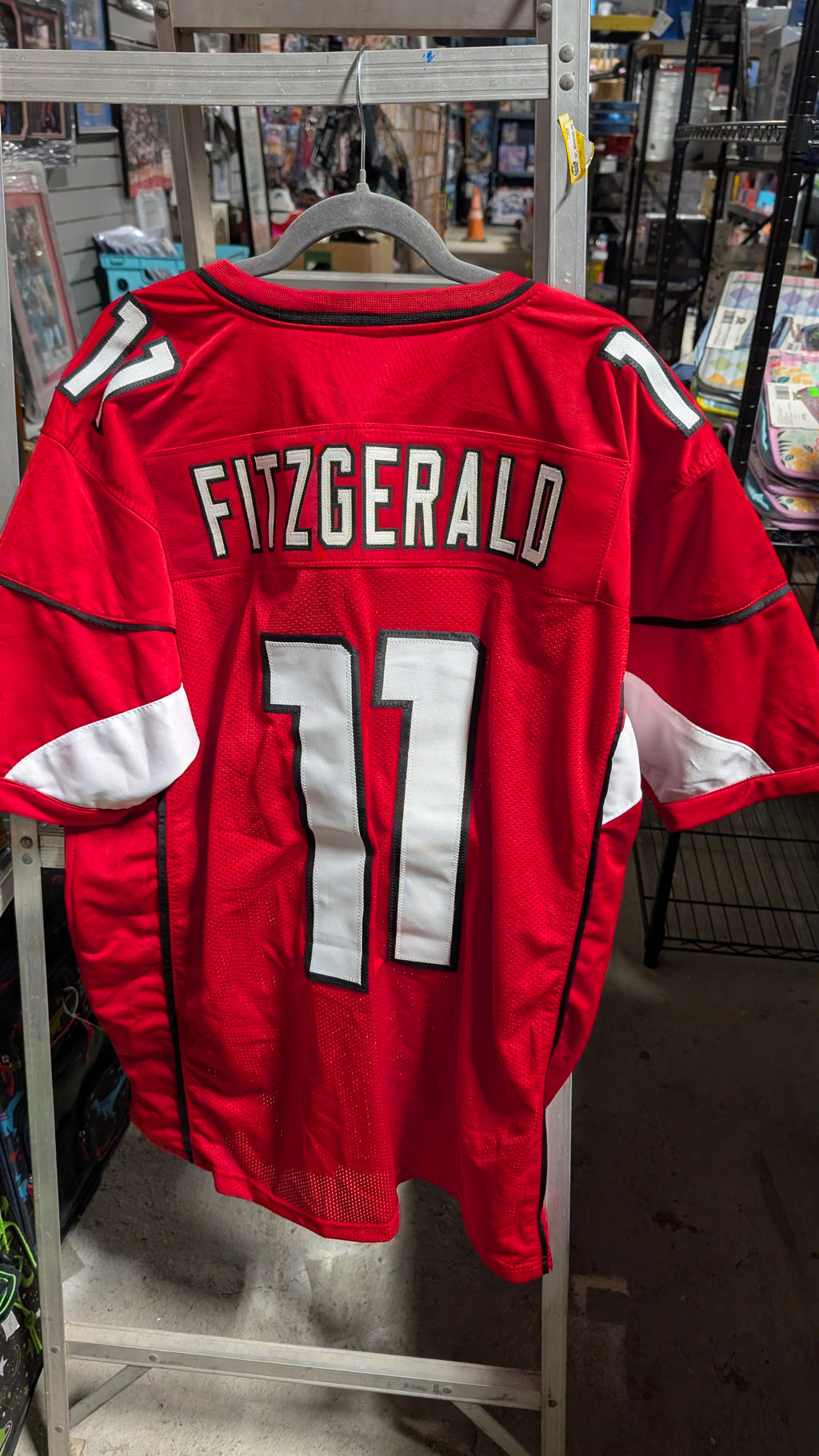 Arizona Cardinals Larry Fitzgerald 11 NFL Football Jersey Red Team Style XL
