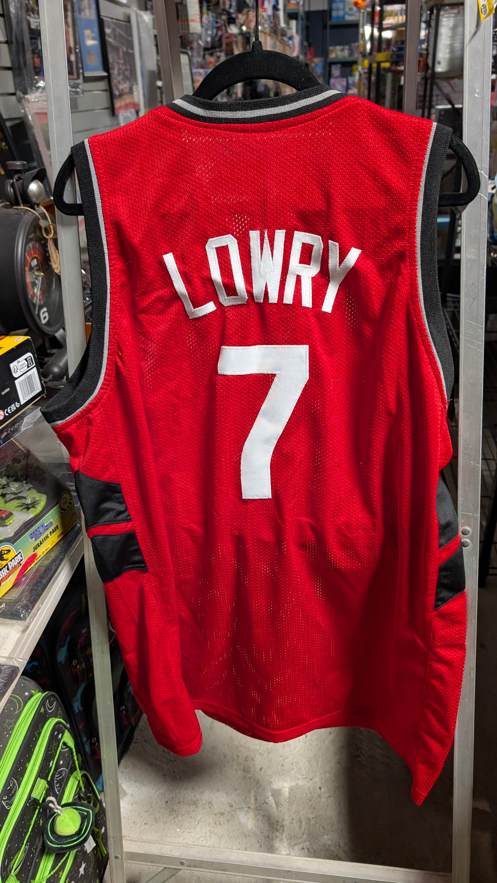 Vintage Kyle Lowry Toronto Raptors Basketball Jersey Number 7 XL Collectible