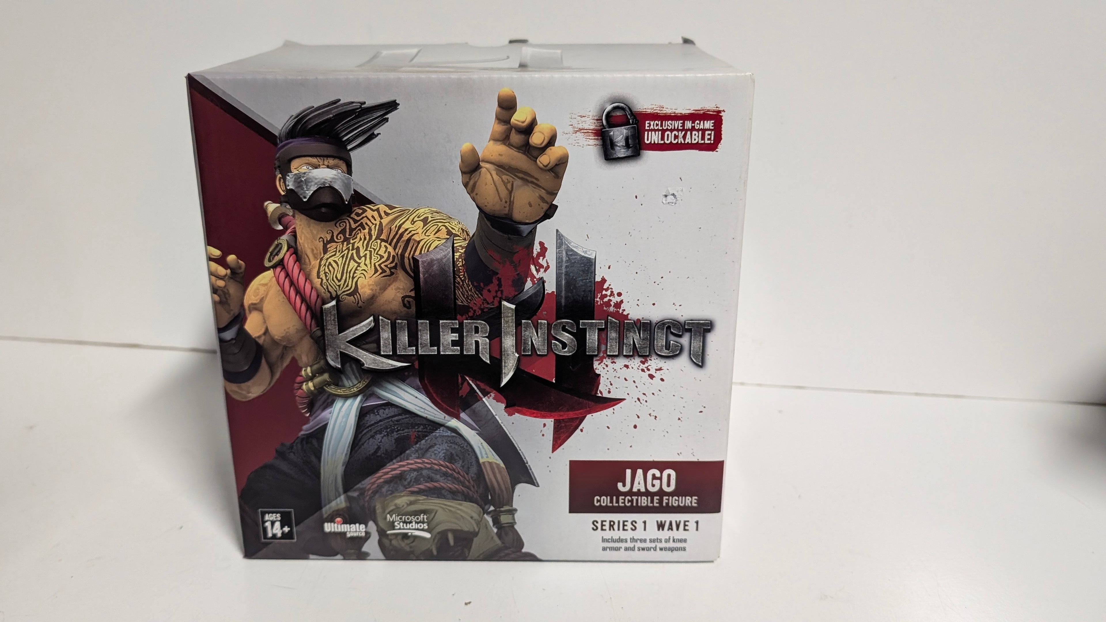 Killer Instinct Jago Collectible Action Figure Series 1 Wave 1 New In Box Mint