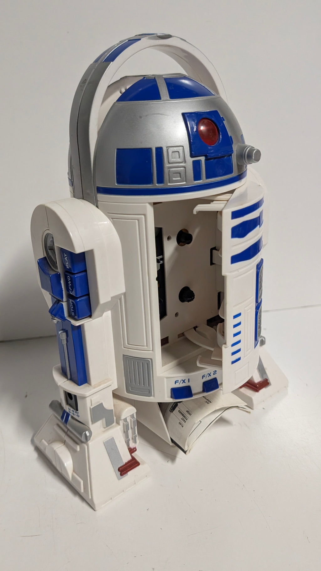 Vintage Star Wars R2-D2 Cassette Tape Rewinder Electronic Tiger Electronics 1997