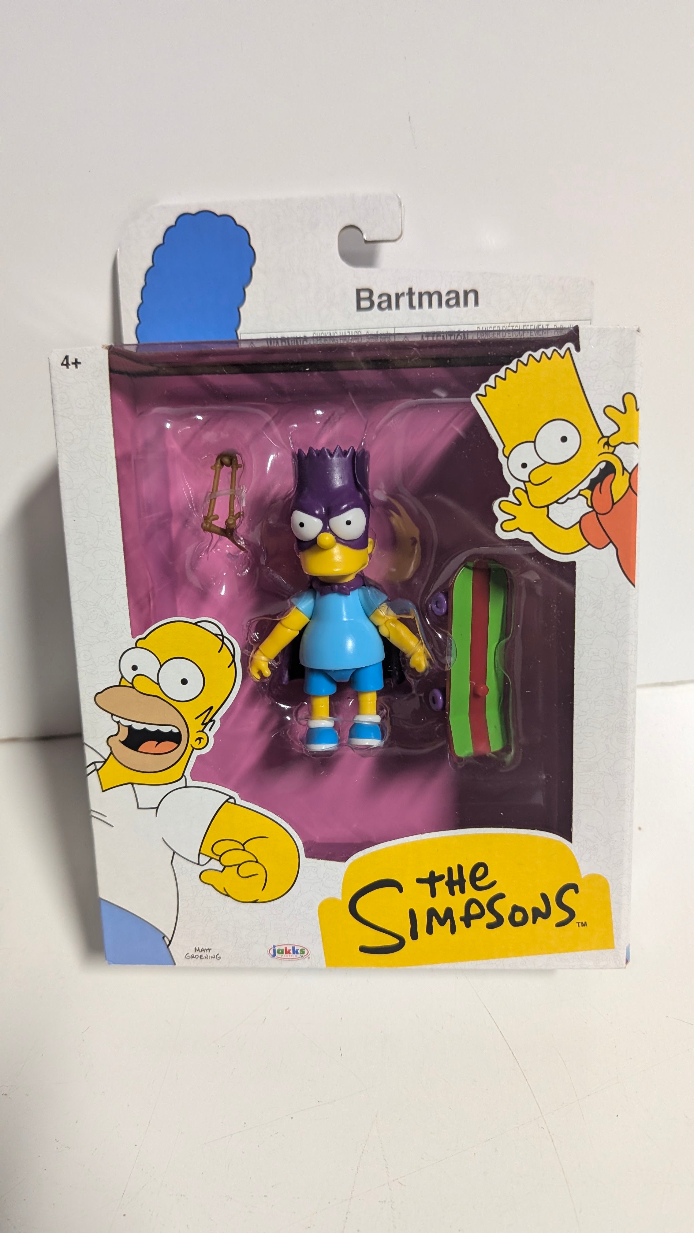 The Simpsons Bartman Action Figure Jakks Pacific Sealed Collectible Toy
