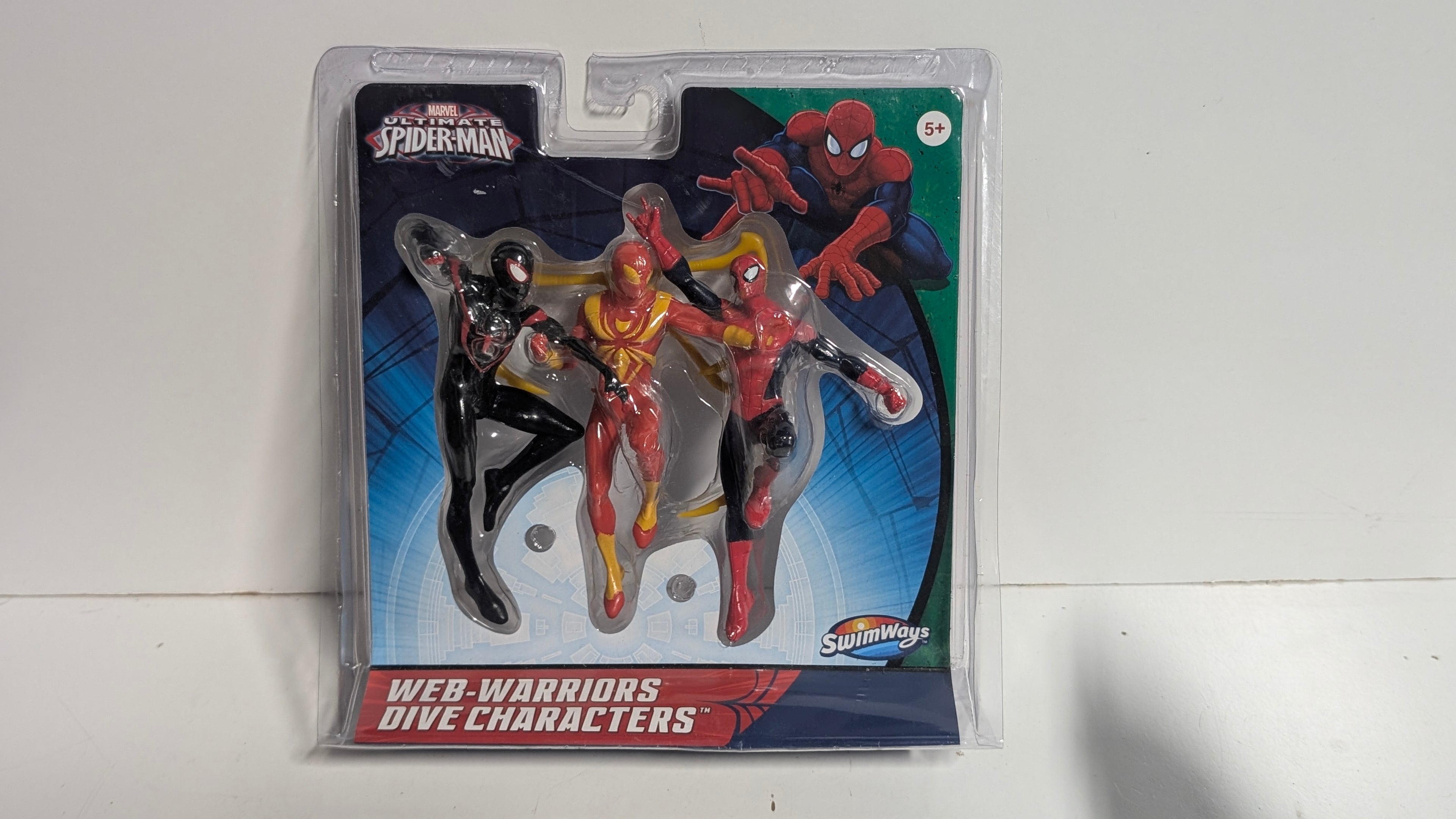 Marvel Ultimate Spider-Man Web-Warriors Dive Characters SwimWays Figure Set
