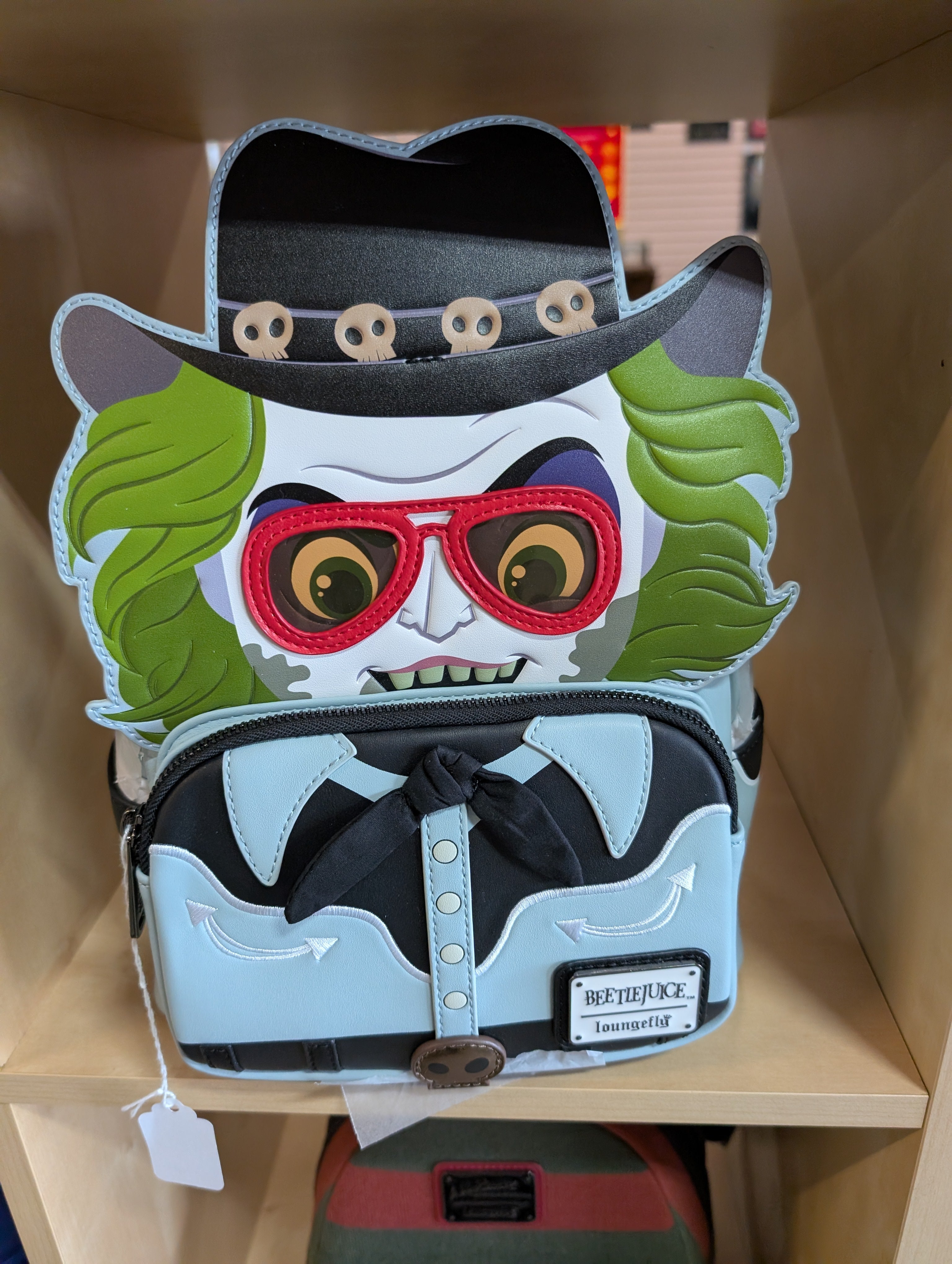 Loungefly Beetlejuice Cowboy Mini Backpack Horror Movie Collectible Designer