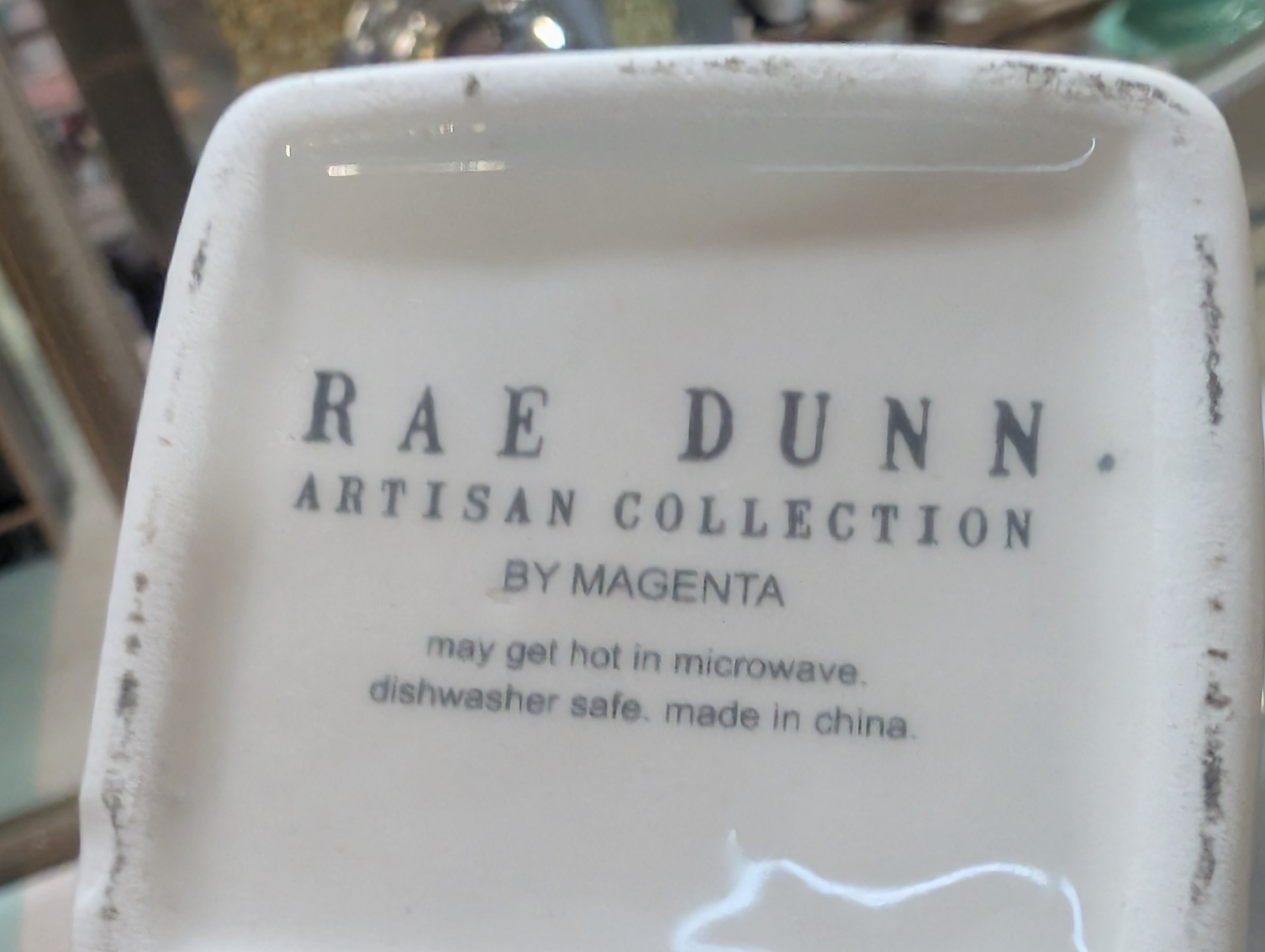 Rae Dunn Artisan Floral Ceramic Spice Jar Set With Wire Caddy And Cork Lids