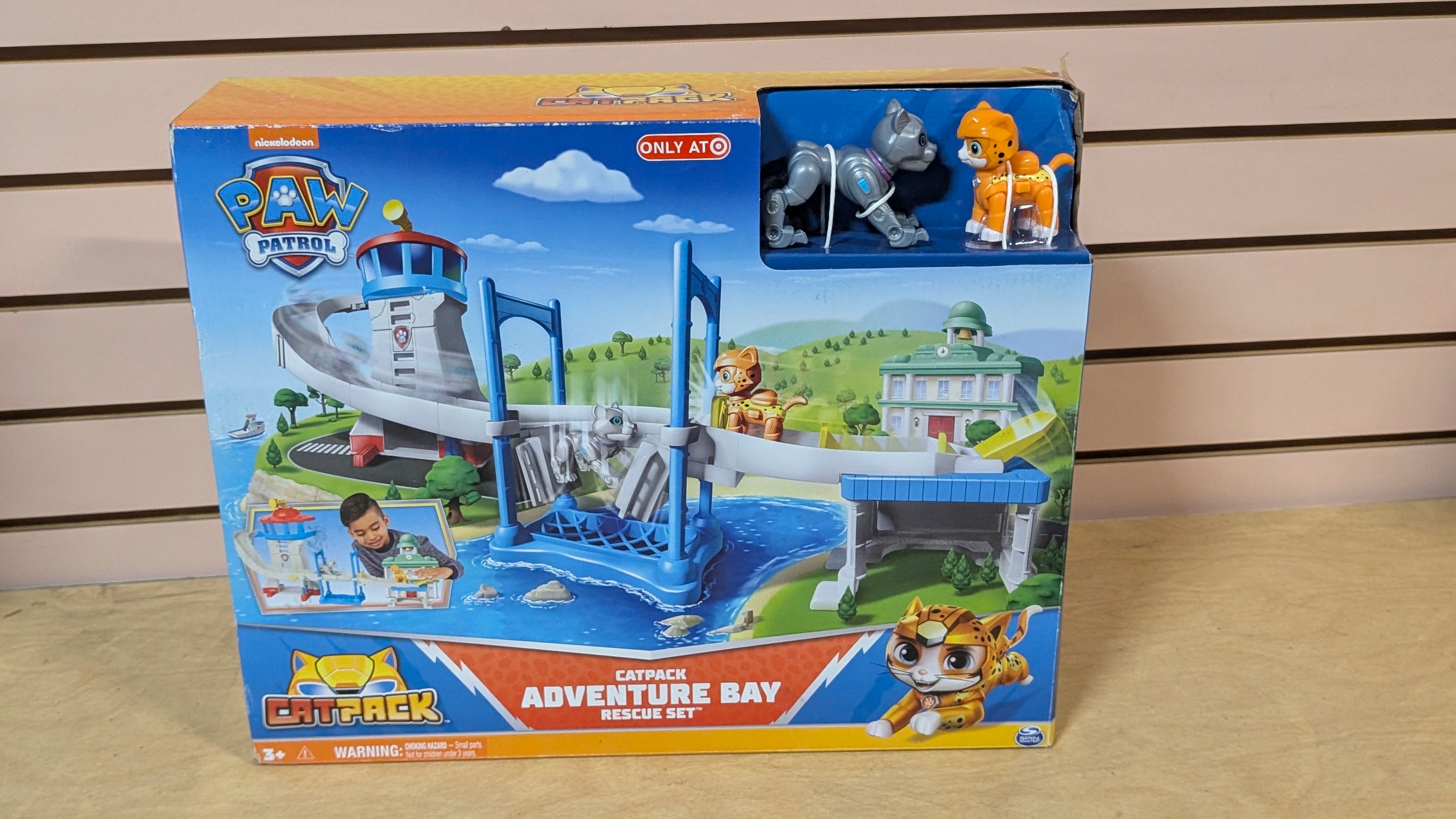 Paw Patrol Catpack Adventure Bay Rescue Set Target Exclusive New In Box Toy