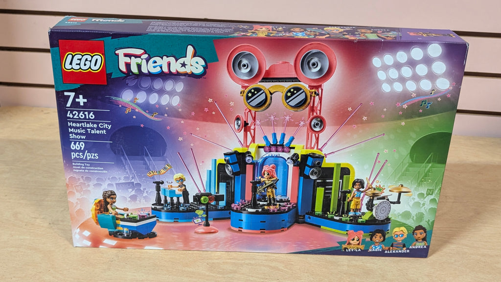LEGO Friends Heartlake City Music Talent Show 42616 New In Box Building Set Toy