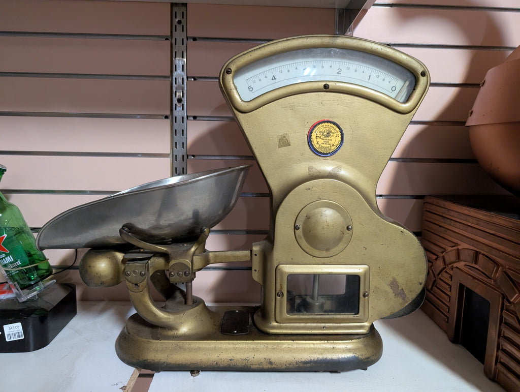 Antique Toledo Computing Scale 5lb Capacity 1906 General Store Counter Display