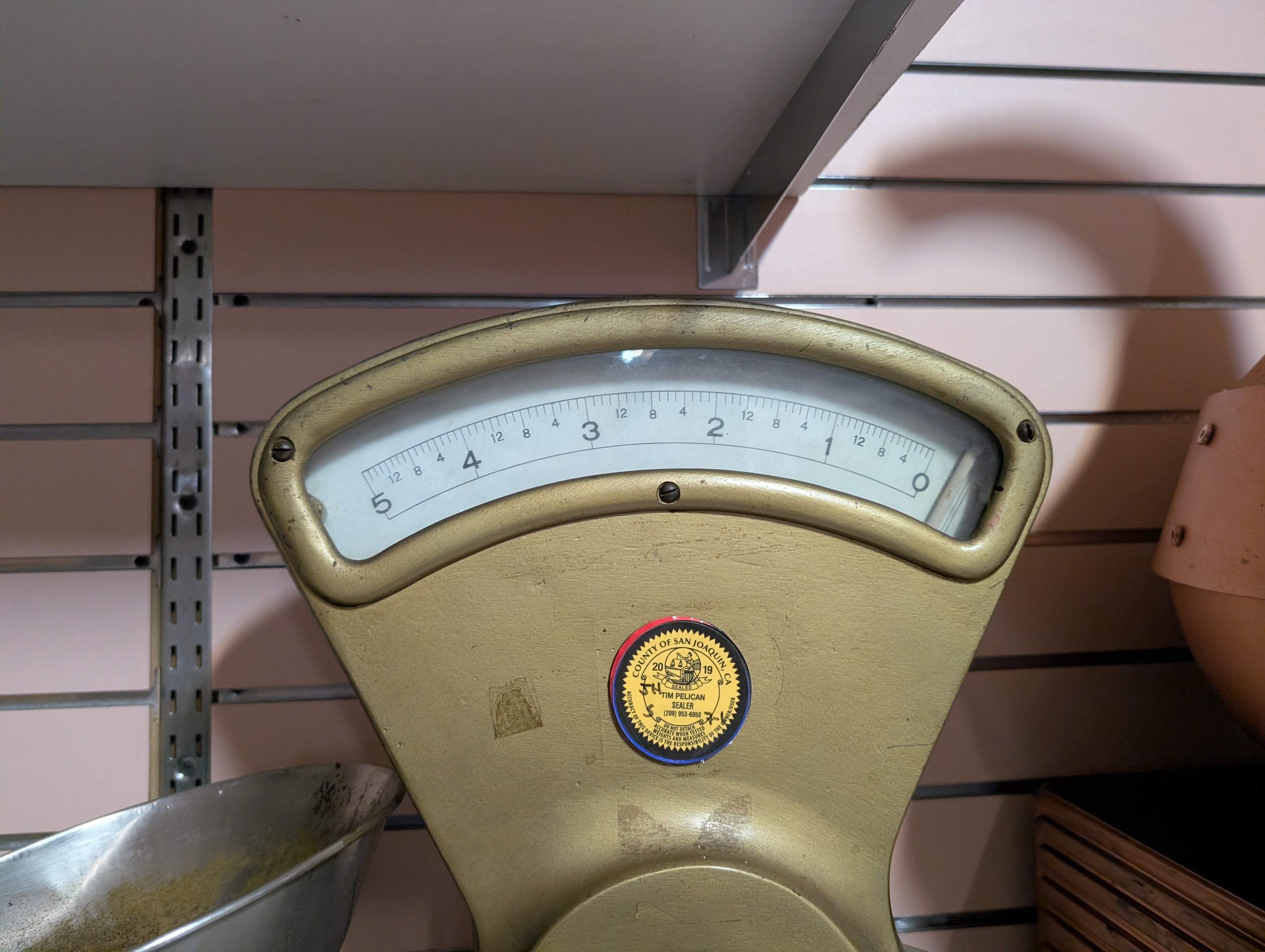 Antique Toledo Computing Scale 5lb Capacity 1906 General Store Counter Display